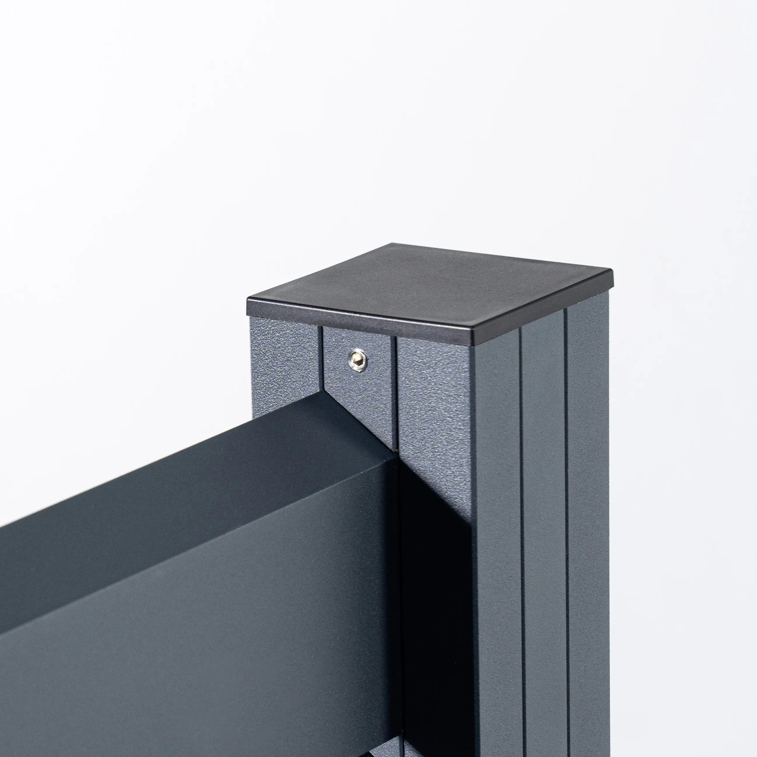 Ambiente Alu-Zaun Grundset Rhombus MAXI 187 x 124,2 cm anthrazit