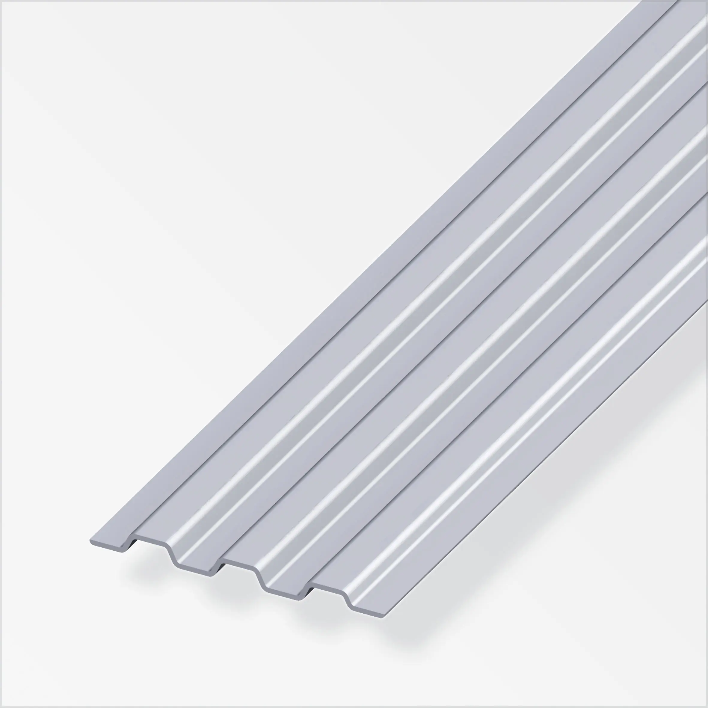 alfer Containerwand-Profil 1 m, 68.5 x 5.4 x 1.2 mm Aluminium roh blank