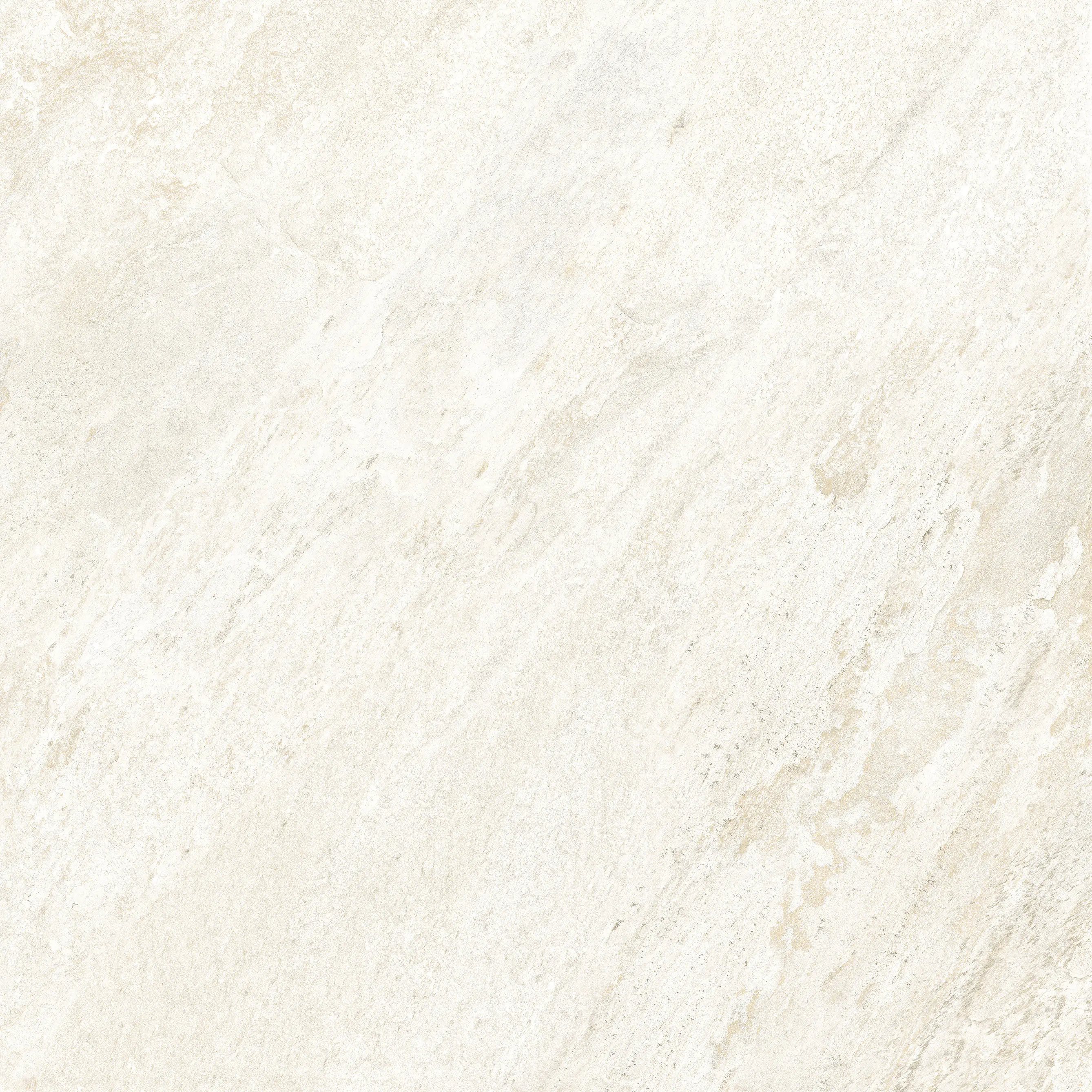 Bodenfliese Feinsteinzeug Vesuv 61 x 61 cm weiß
