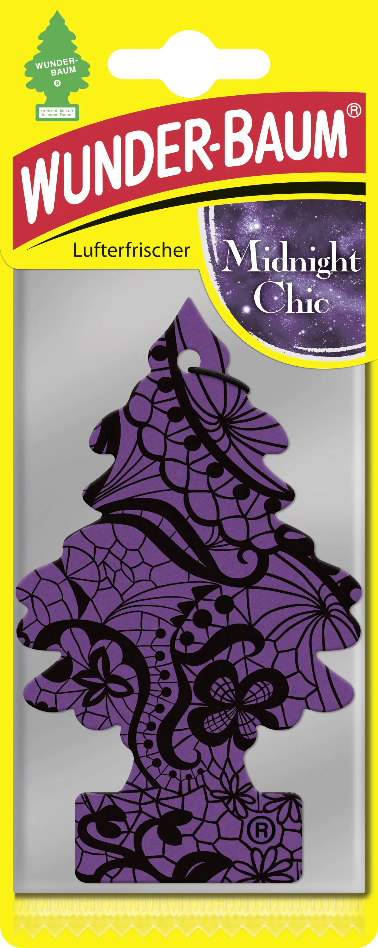 Wunderbaum Papierlufterfrischer Midnight Chic Wunderbaum Papierlufterfrischer Midnight Chic
