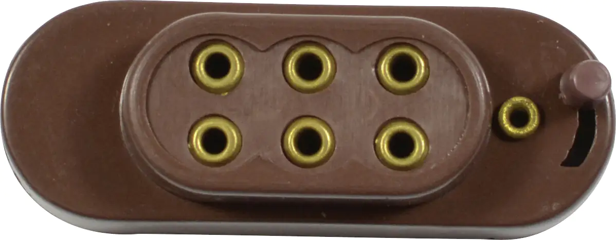 Riffelmacher Batteriekappe m. Schalter 7 cm