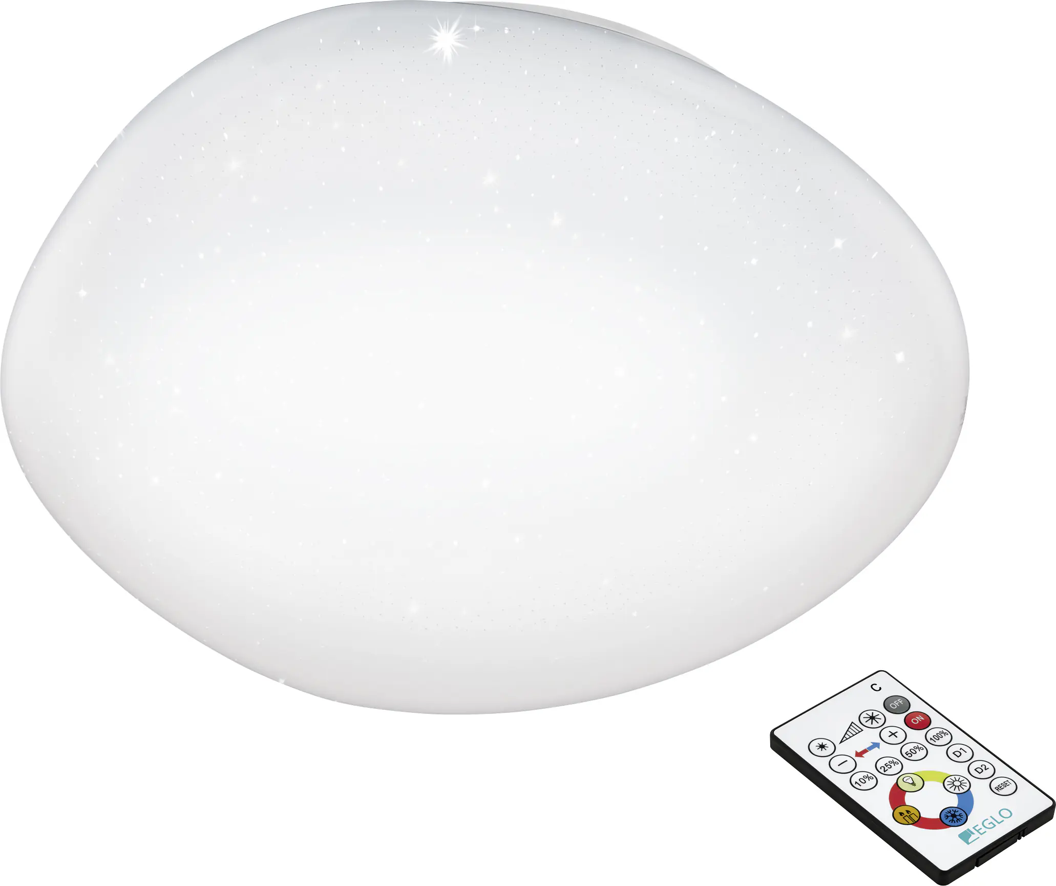 Eglo Connect LED Deckenleuchte Sileras-Z weiß RGB Smart Home connect.Z