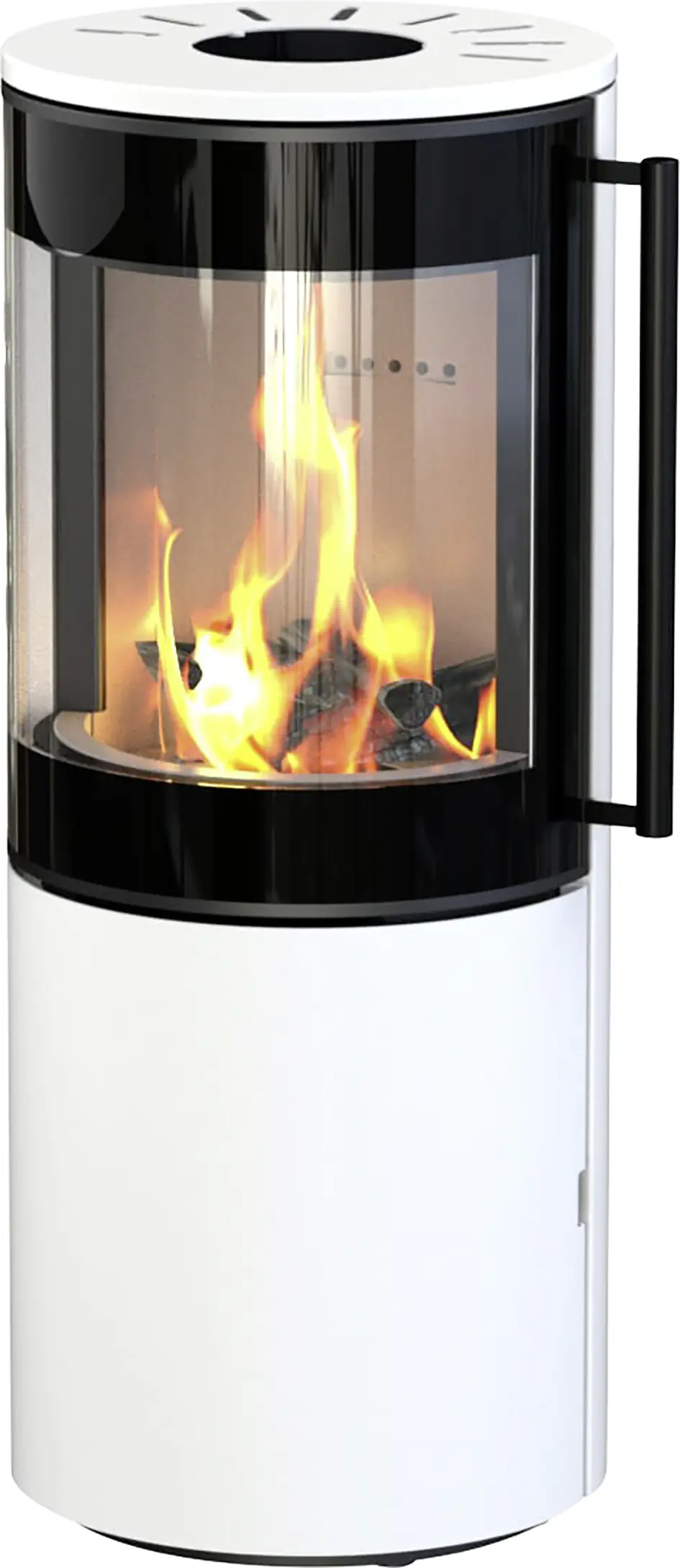 Thermia Kaminofen Xena Mini Stahl weiß 7 kW