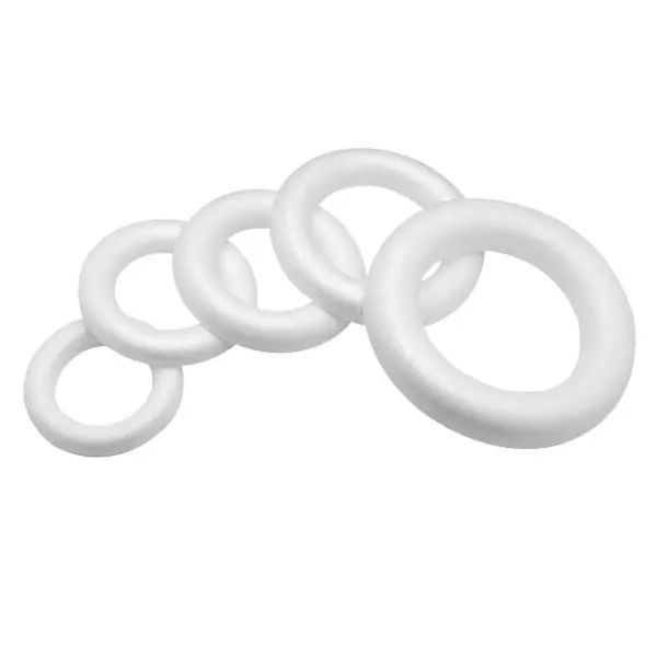 Glorex Styroporhalbring Ø 30 cm