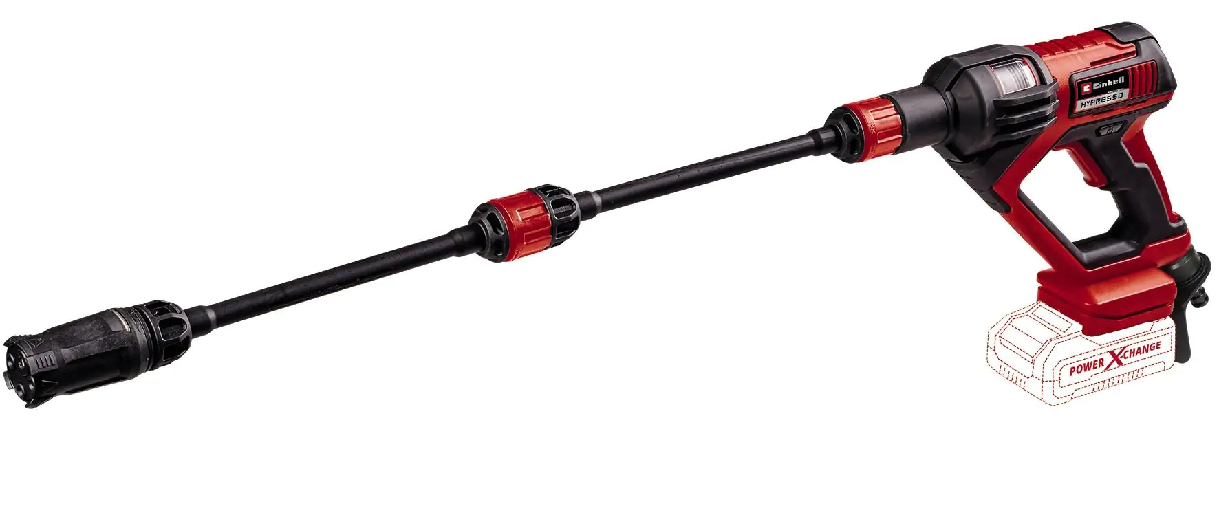 Einhell Akku-Druckreinigerpistole Hypresso 18/24 Li Solo 18 V