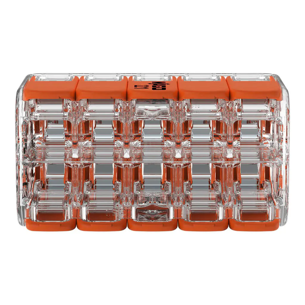 Wago Compact Hebelklemme 10 Leiter 0,14 - 4 mm² - 5 Stück