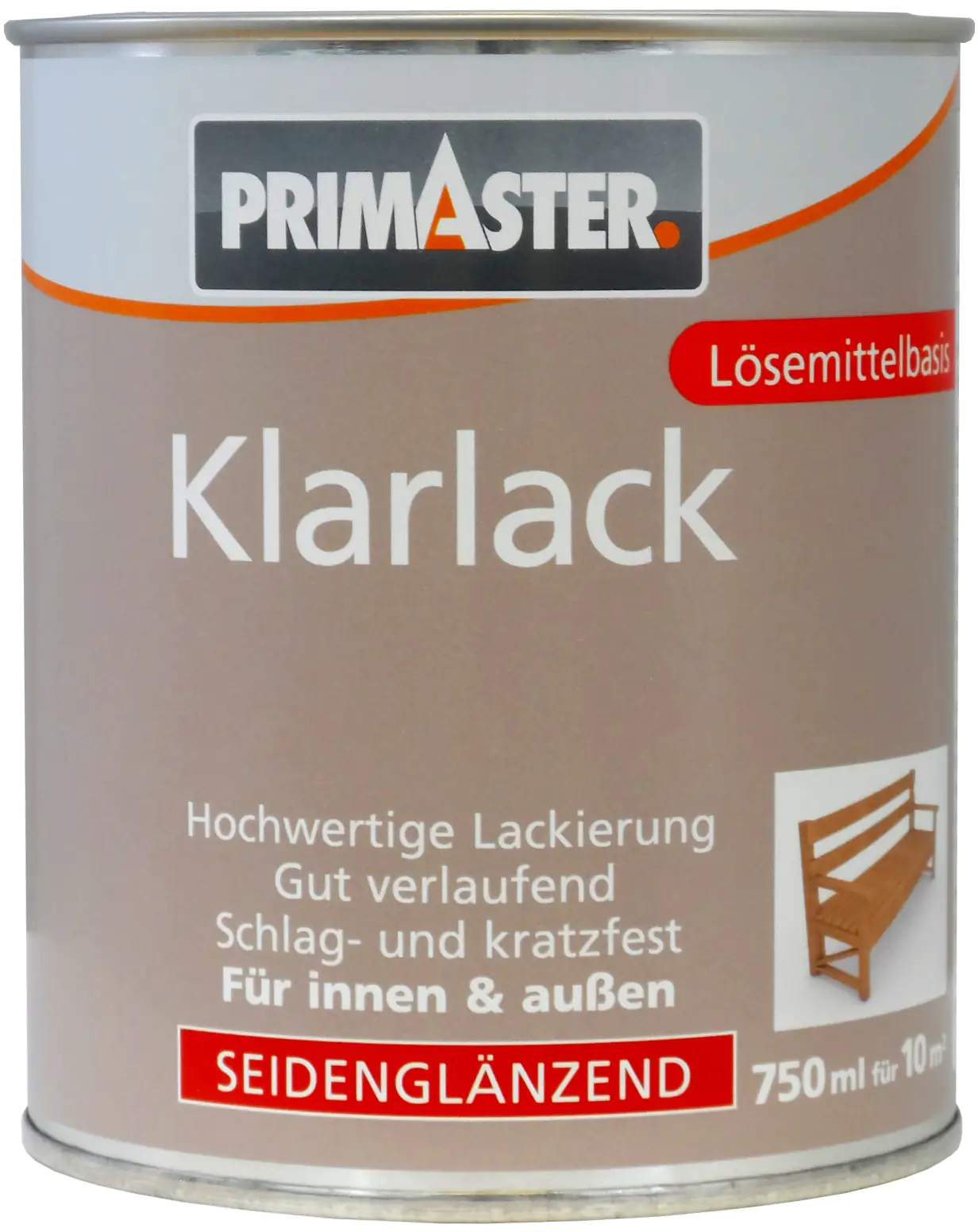 Primaster Klarlack 750 ml seidenglänzend Primaster Klarlack 750 ml seidenglänzend