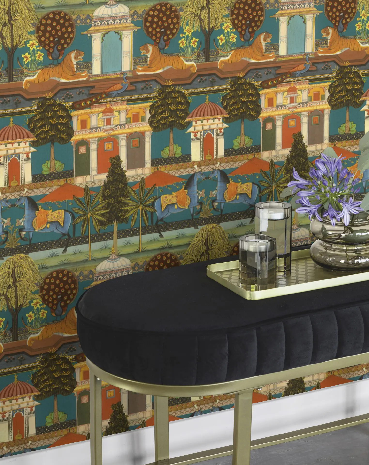 Rasch Vliestapete 746211 Grün-Hellgrün Muster & Motive 10,05 m x 0,53 m