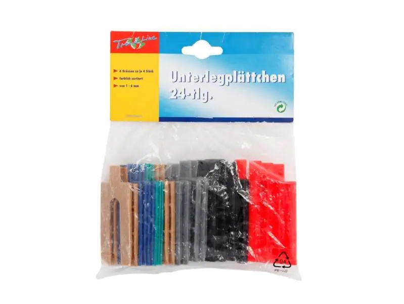 TrendLine Unterlegkeile 24-teilig