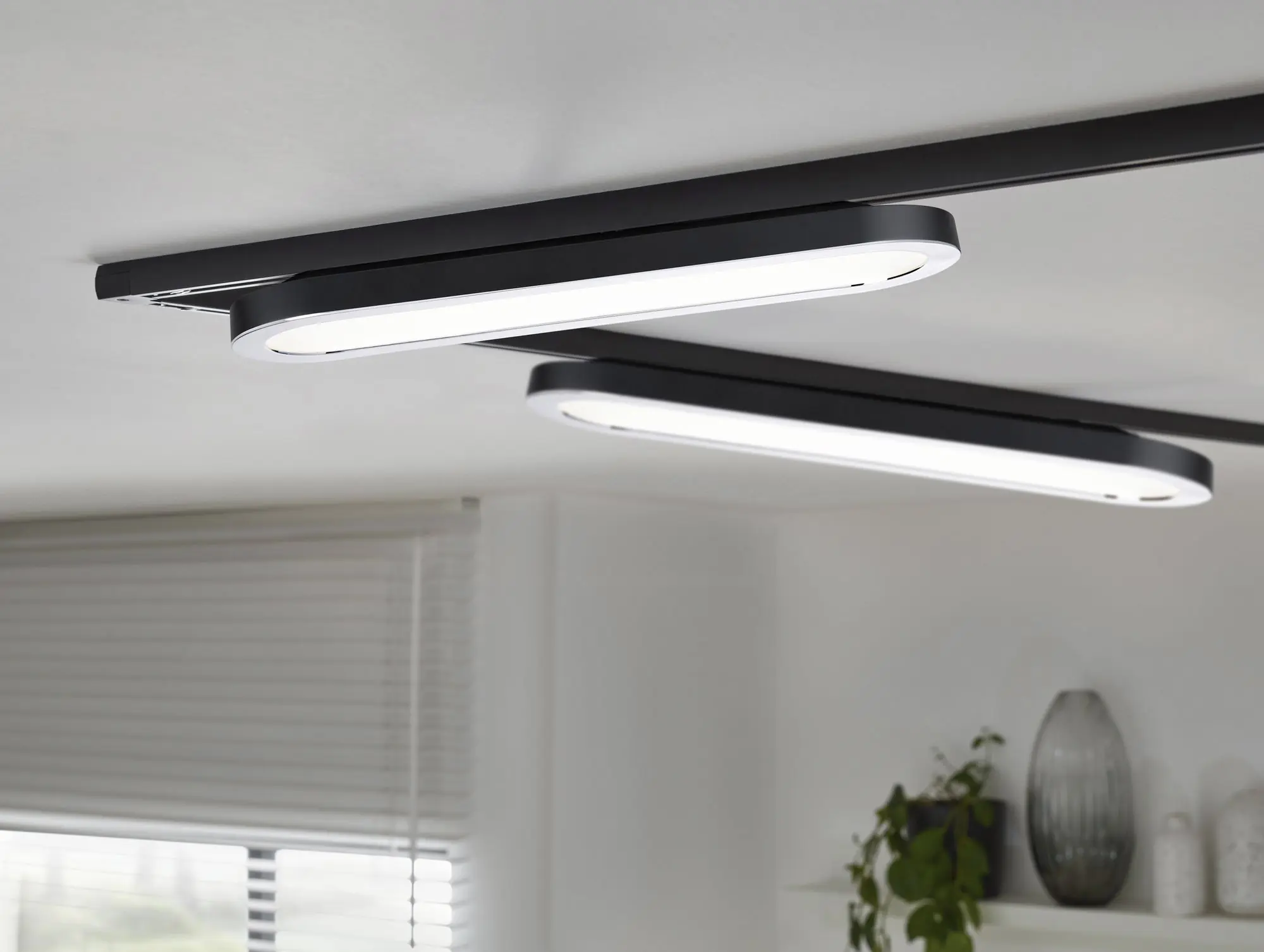 Paulmann URail LED Panel Loop schwarz matt chrom 38 cm 7 W