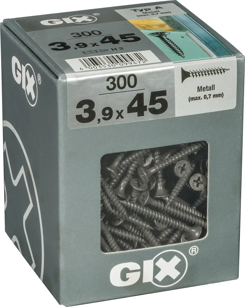 Spax Schnellbauschrauben 3.9 x 45 mm PH 2 Feingewinde - 300 Stk. Spax Schnellbauschrauben 3.9 x 45 mm PH 2 Feingewinde - 300 Stk.