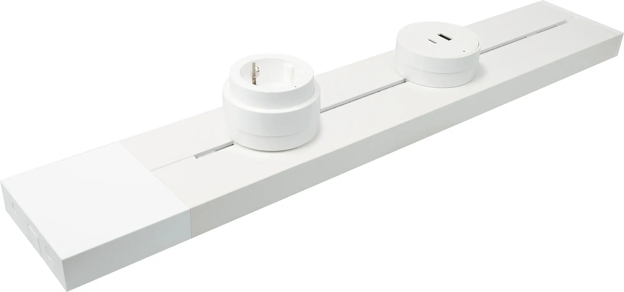 Schwaiger Modulare Stromleiste 50 cm max. 3680W weiß