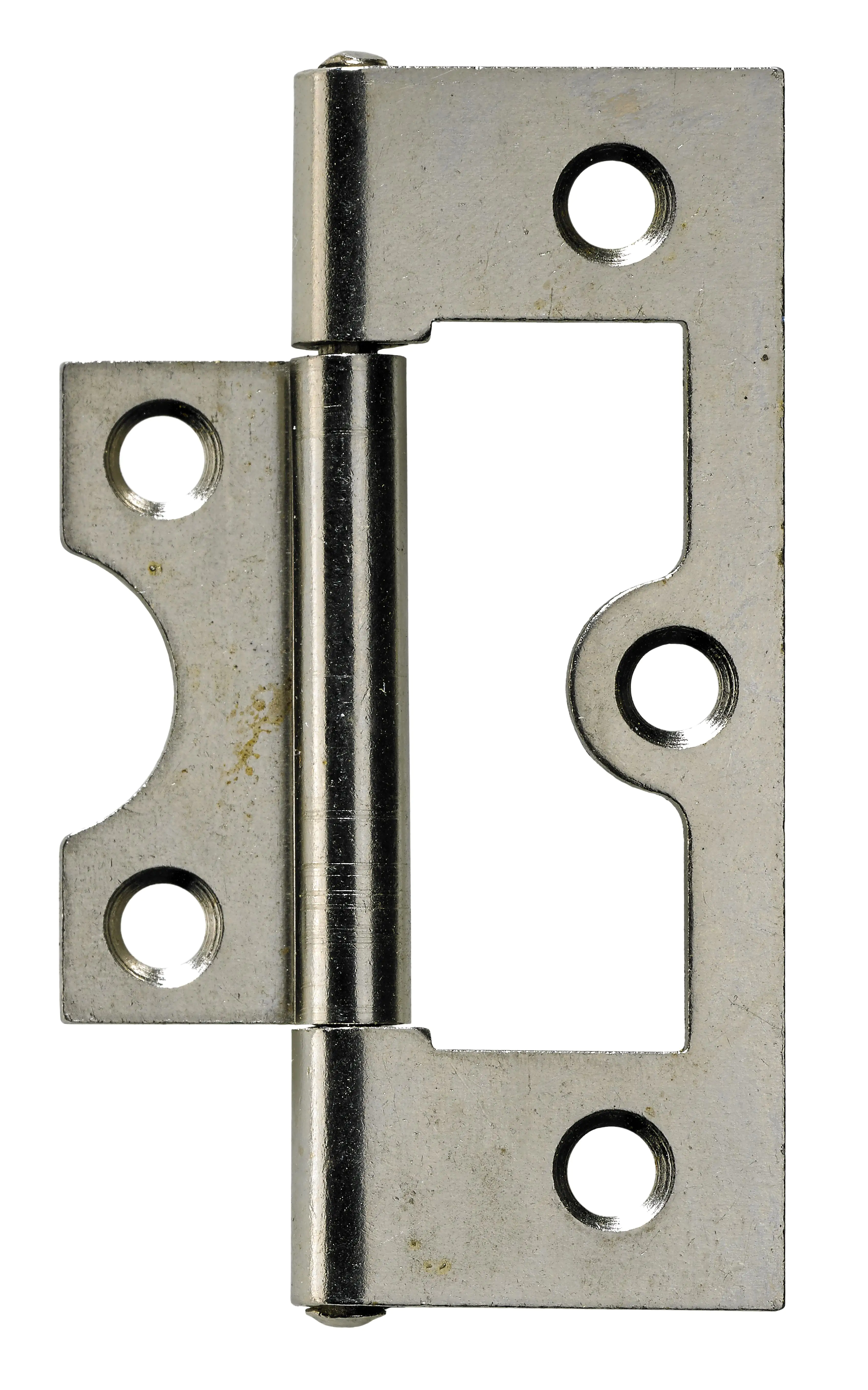 Hettich Lamellentürscharnier Stahl, vernickelt, 63x 25 mm, 1 Stück