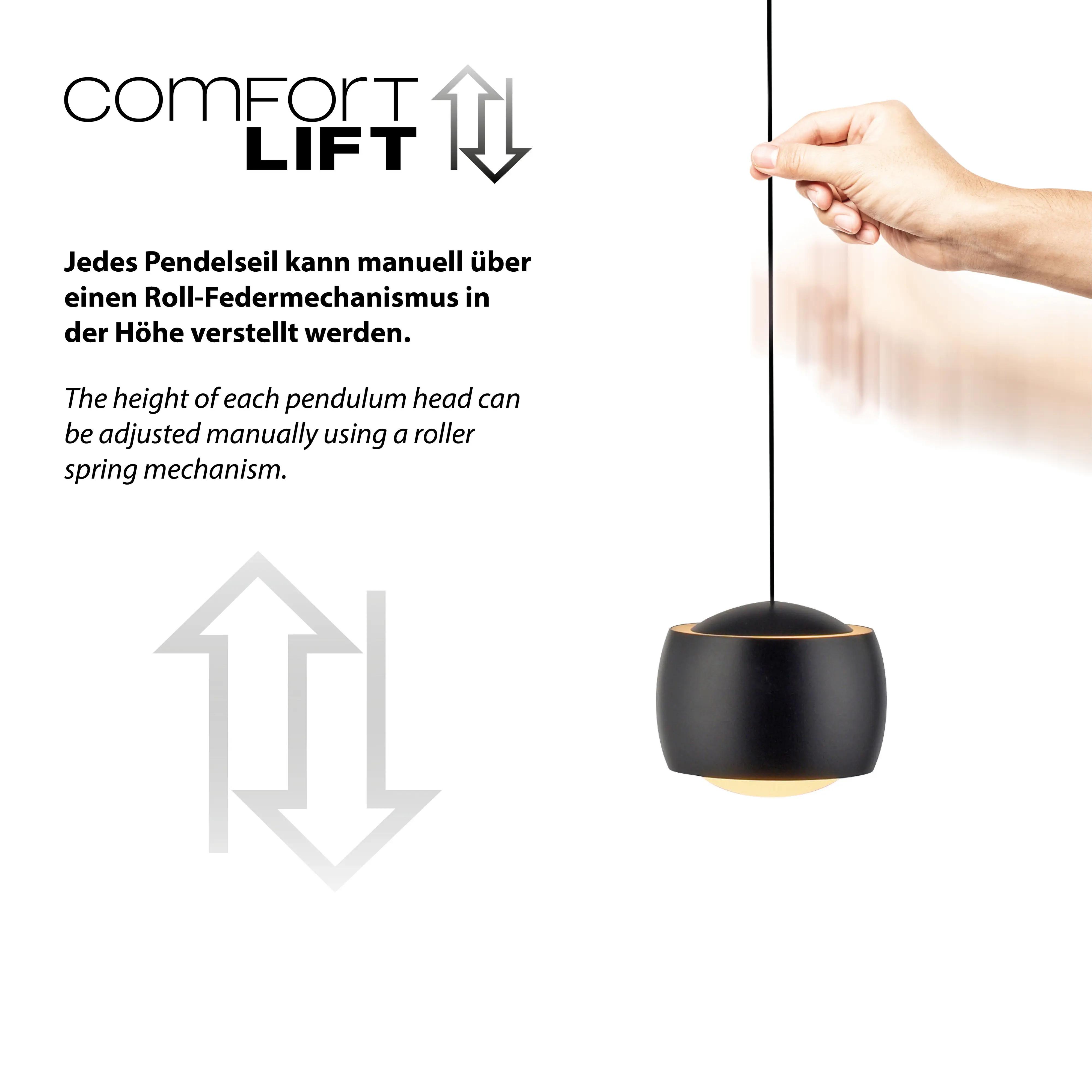 Paul Neuhaus LED Pendelleuchte Ballini 220 cm 5,2 W warmweiß 