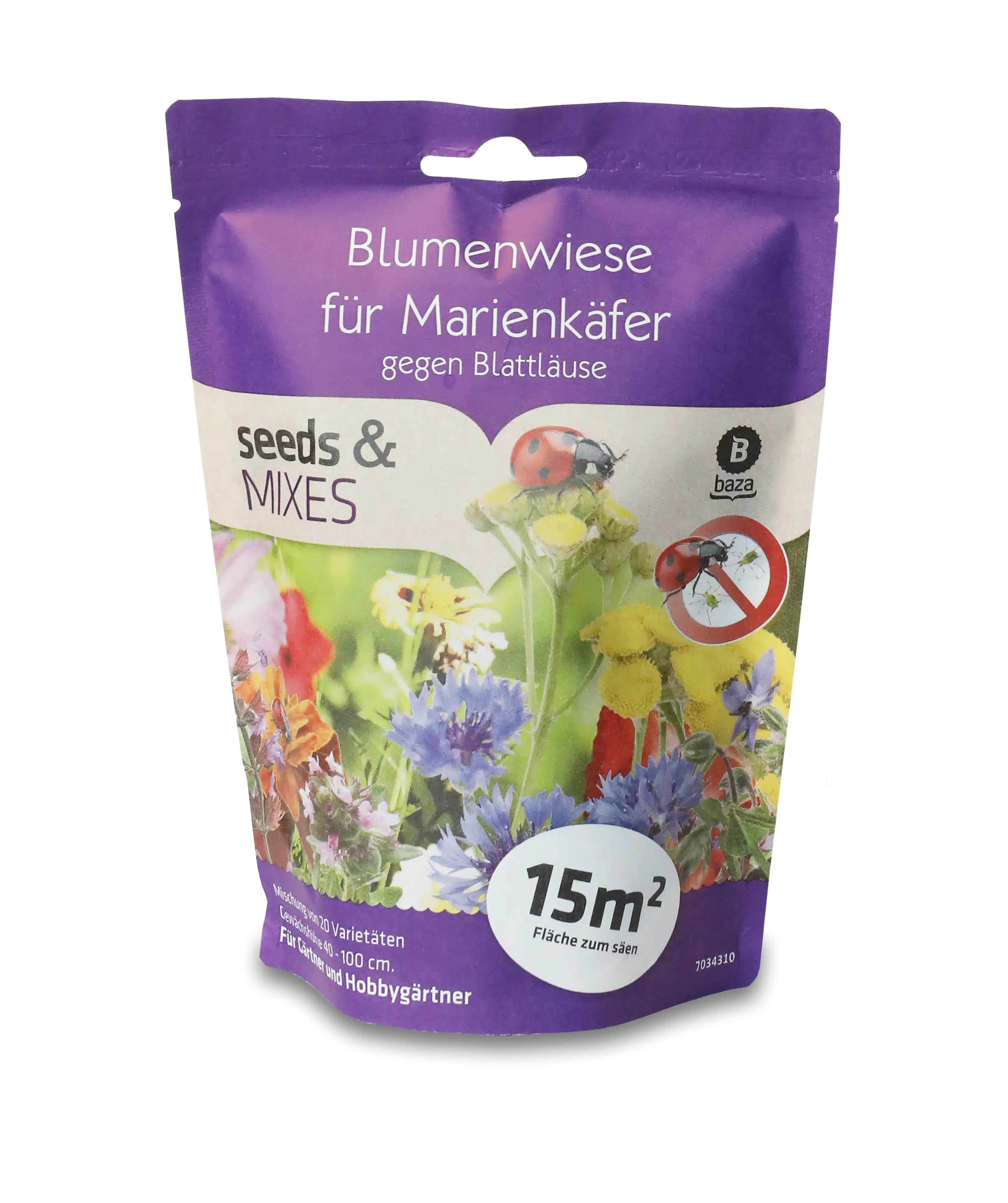 Baza Seeds Blumenwiese für Marienkäfer