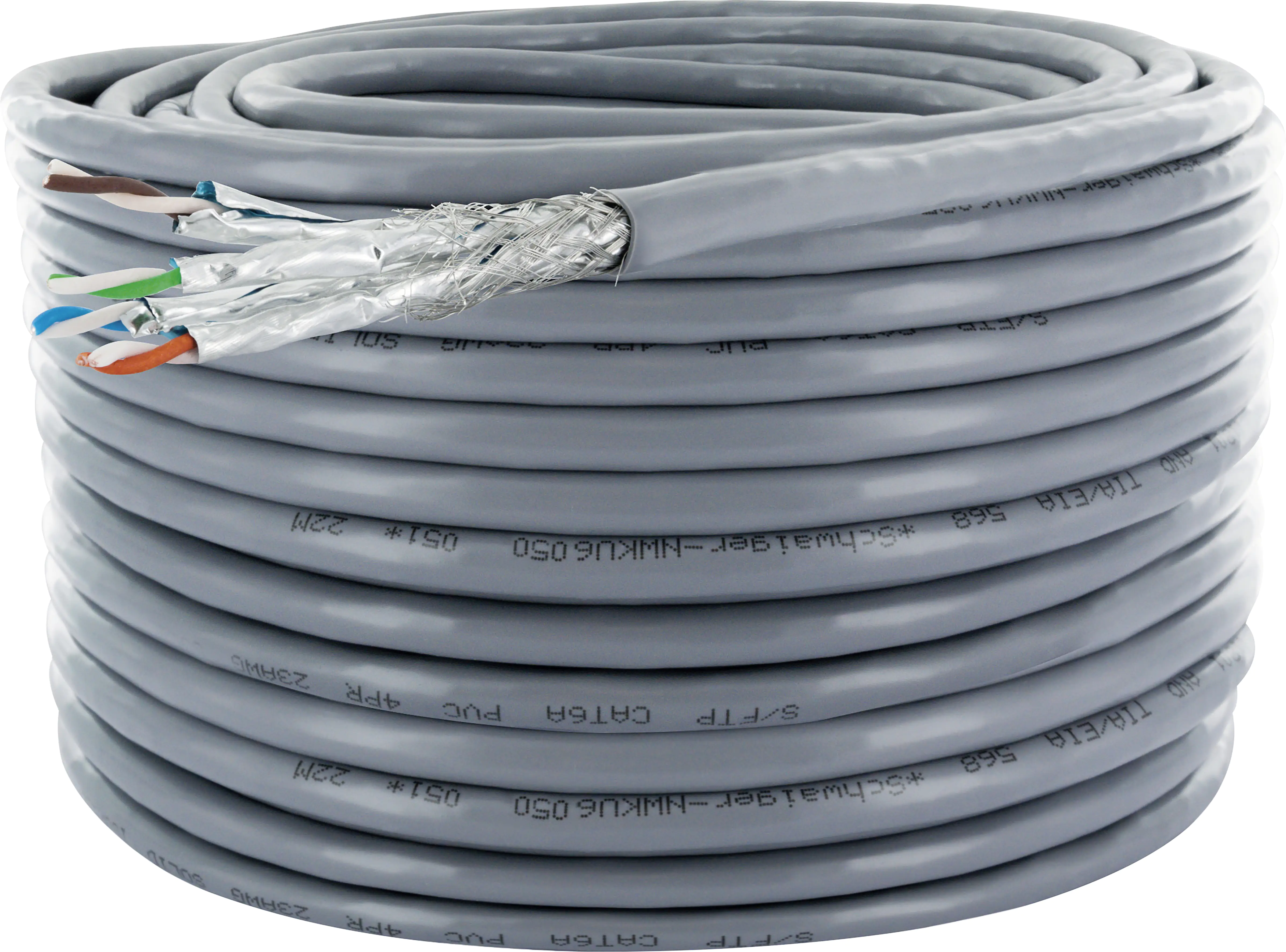 Schwaiger CAT 6A Netzwerkkabel (S/FTP)