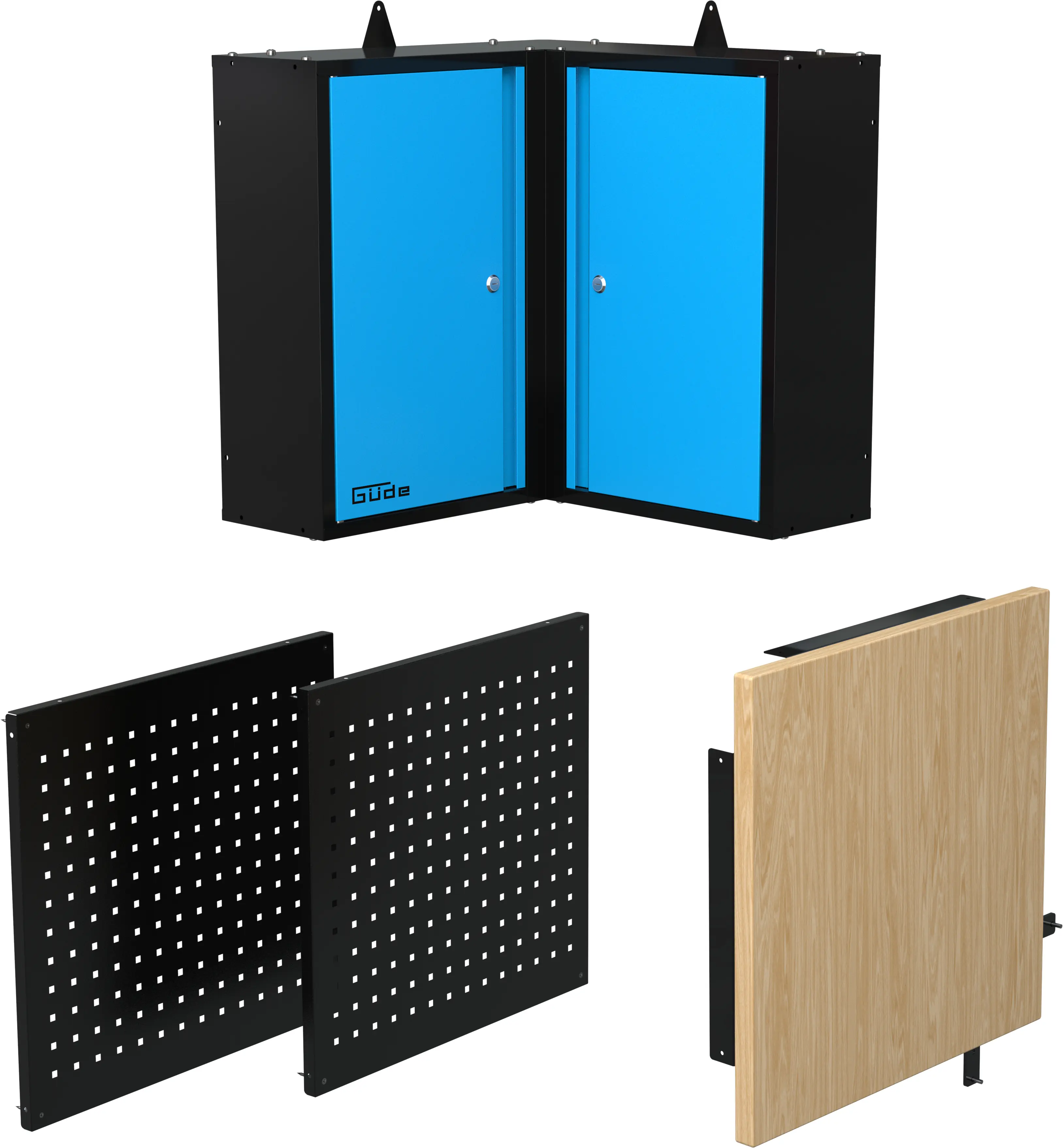 Güde Ecklösung Komplettset 3-teilig