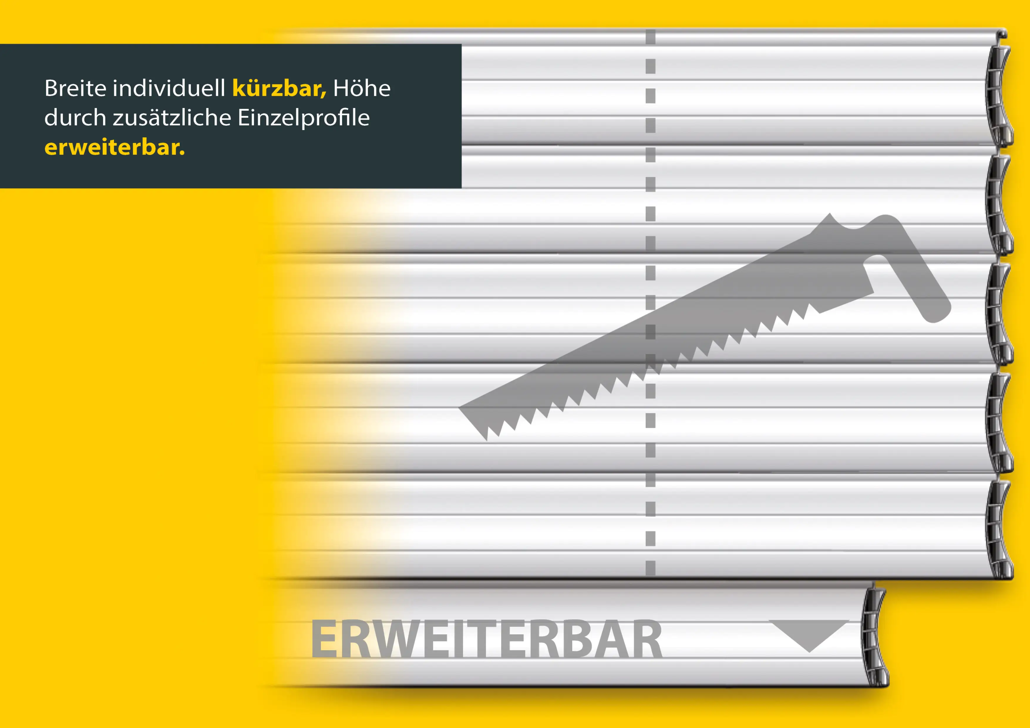 Schellenberg Rollladenpanzer Maxi, weiß, 120 x 140 cm