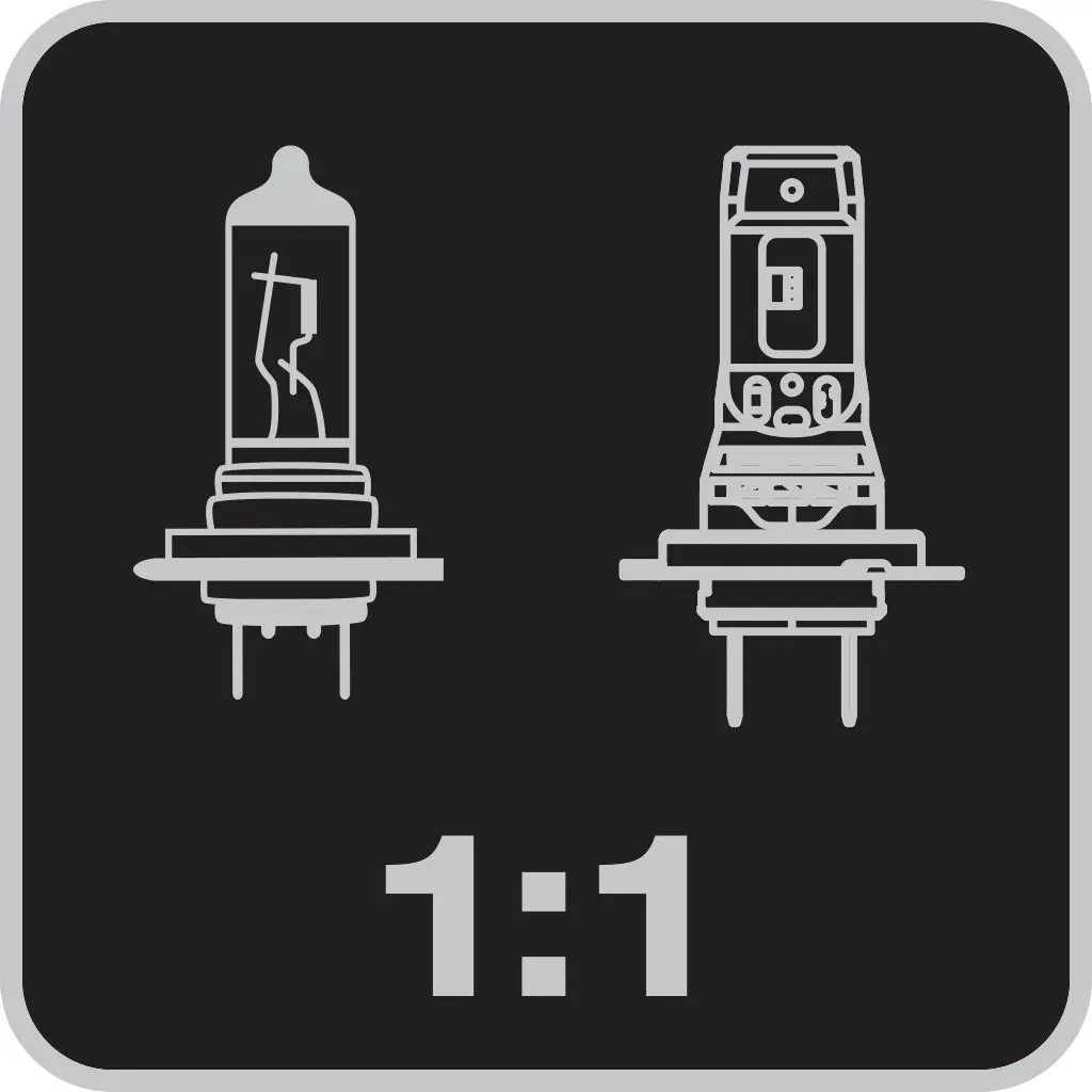 Osram Scheinwerferlampe H4 Night Breaker LED Speed 450 2 Stück