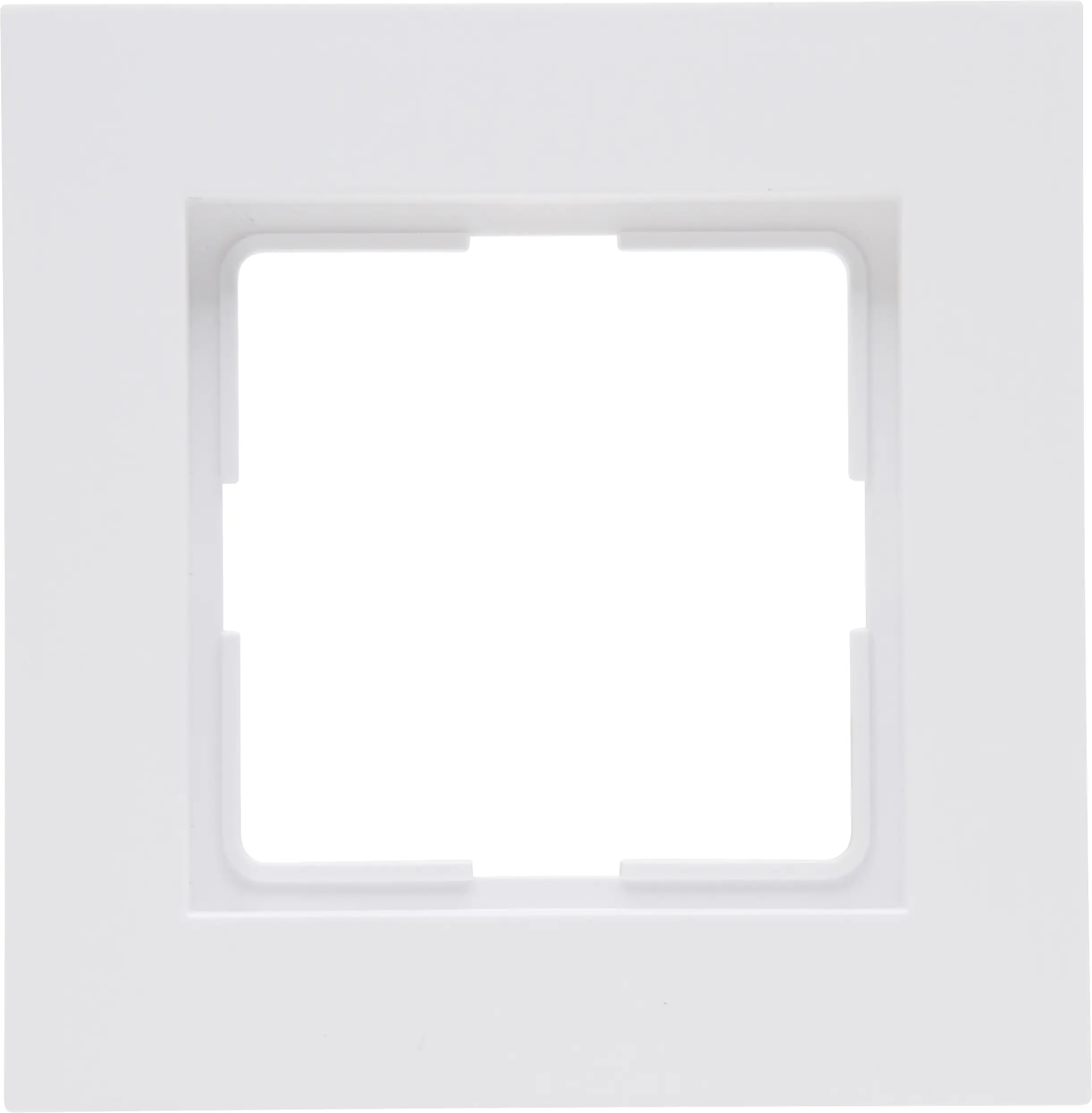 Kopp Abdeckrahmen 1-fach Athenis arktisweiß matt, 308450066