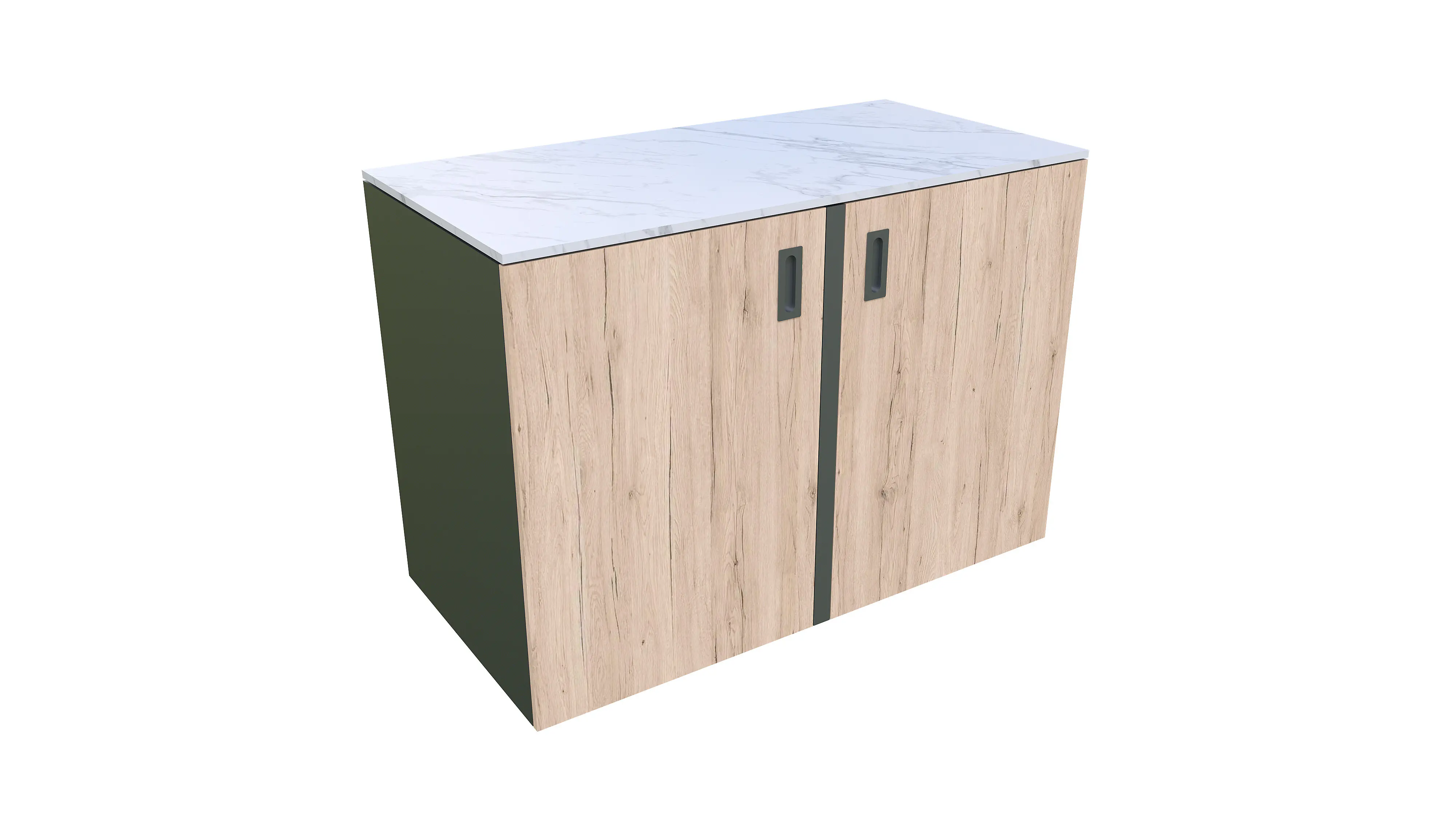 Bellano Living Eck Element für Outdoorküchen inkl. 2 Türen eiche Bellano Living Eck Element für Outdoorküchen inkl. 2 Türen eiche