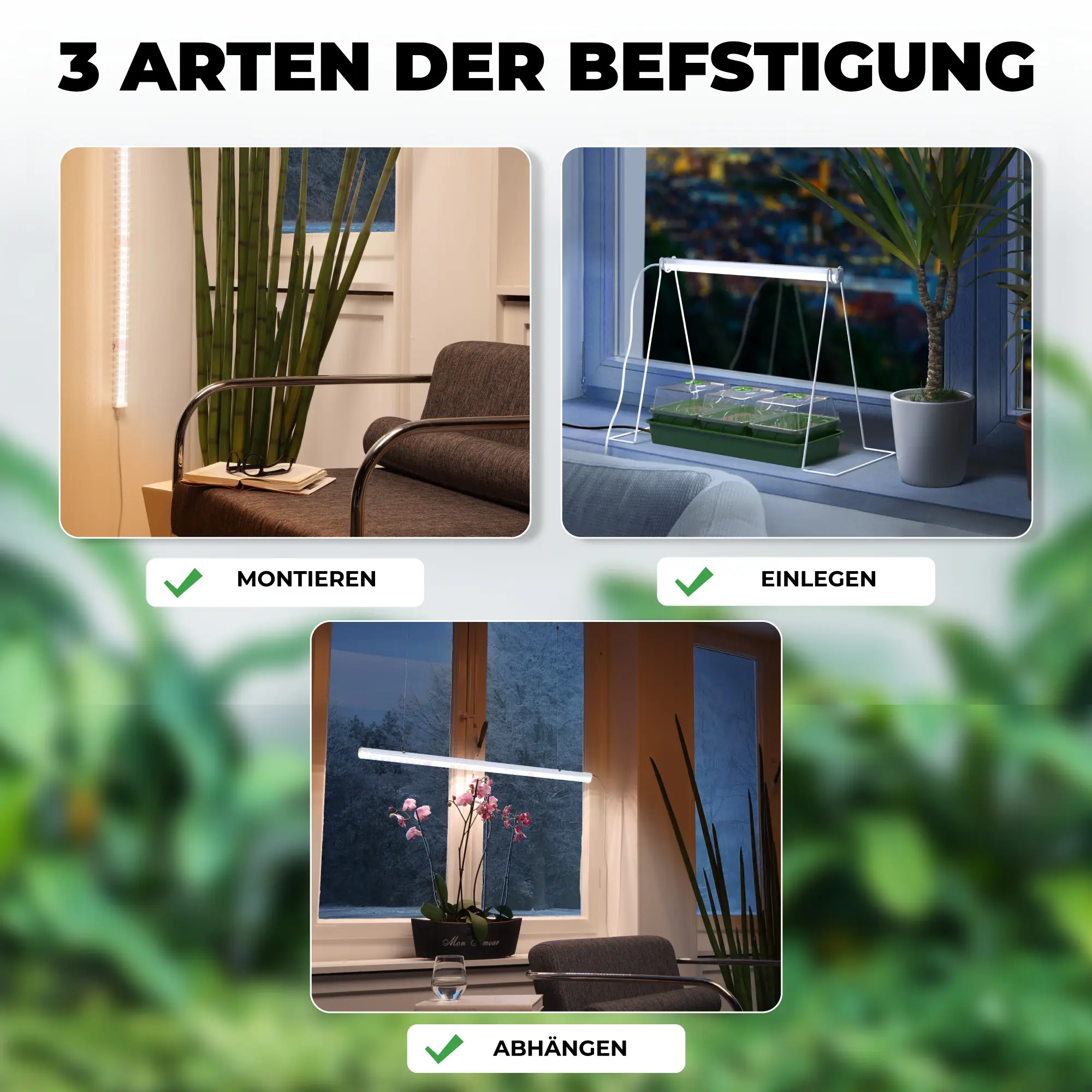 Bio Green Pflanzenleuchte Florabooster 200 60 cm