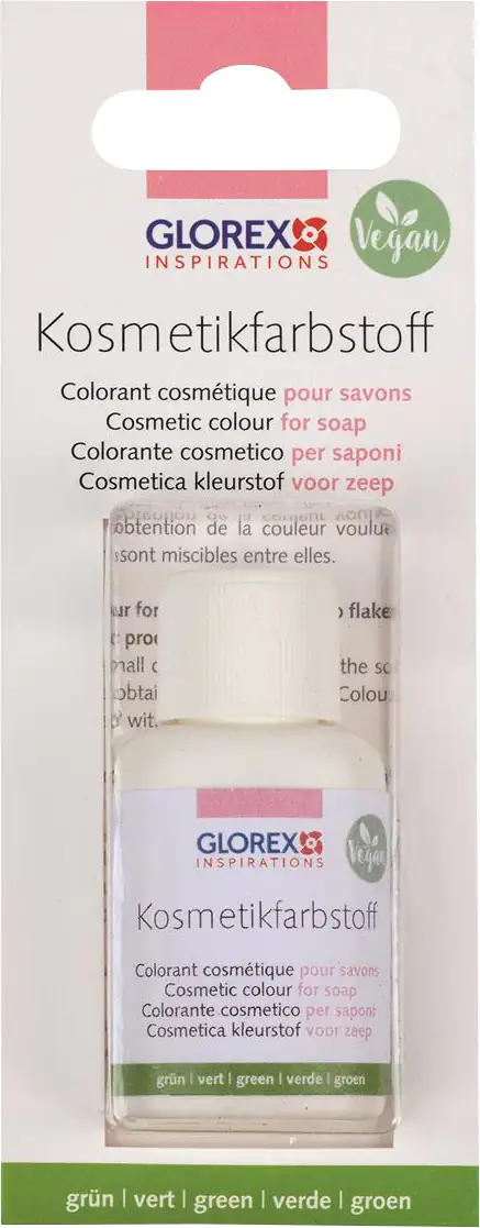 Glorex Seifen-Kosmetik-Farbstoff grün 20 ml