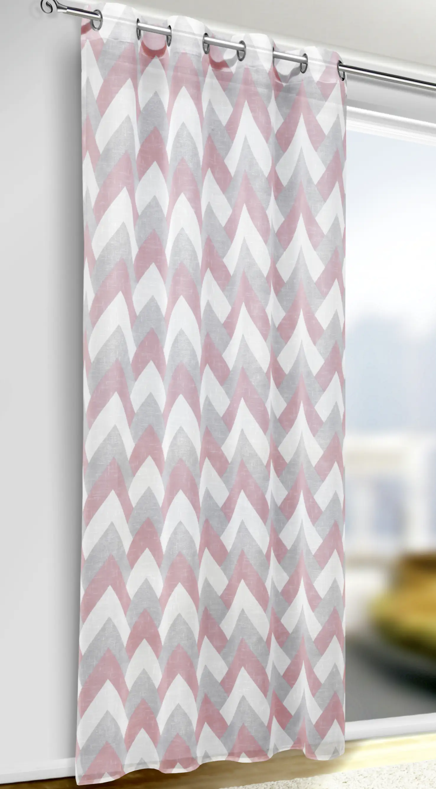 Neusser Collection Ösenschal Nilay rose, 135 x 245 cm