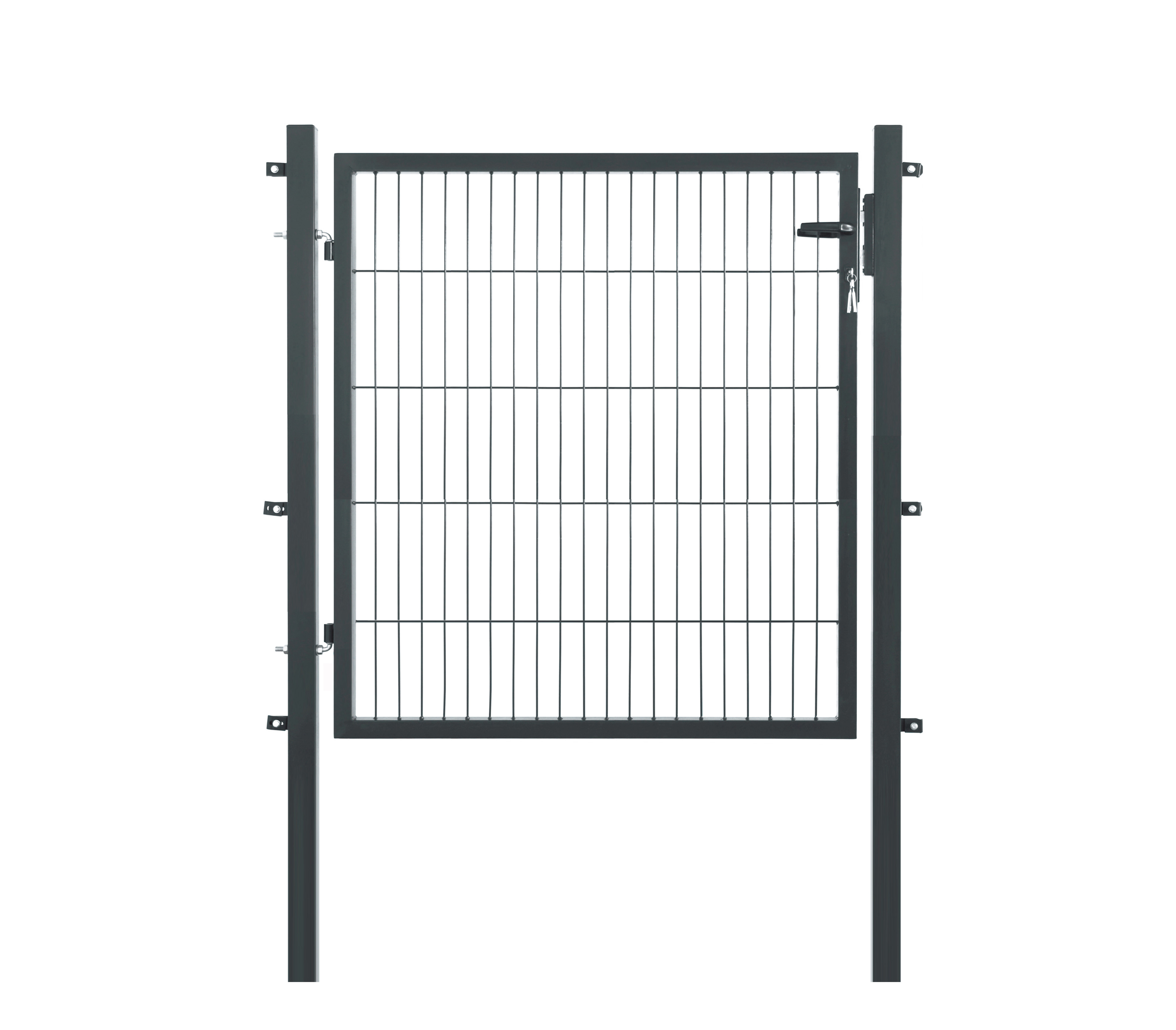 Floraworld Gartentor Comfort Plus 120 x 100 cm anthrazit