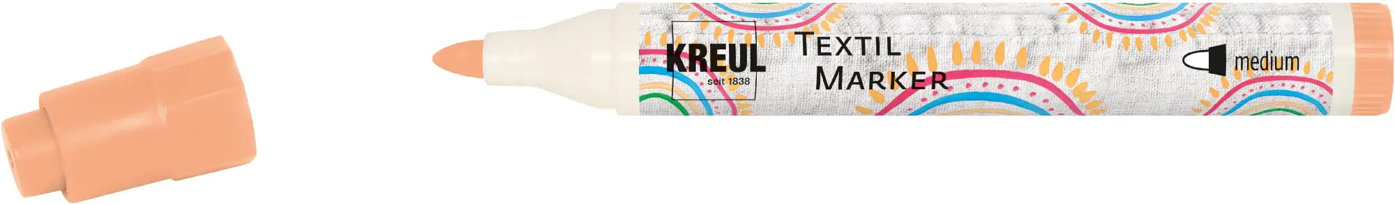 Kreul Textil Marker medium zartrosa