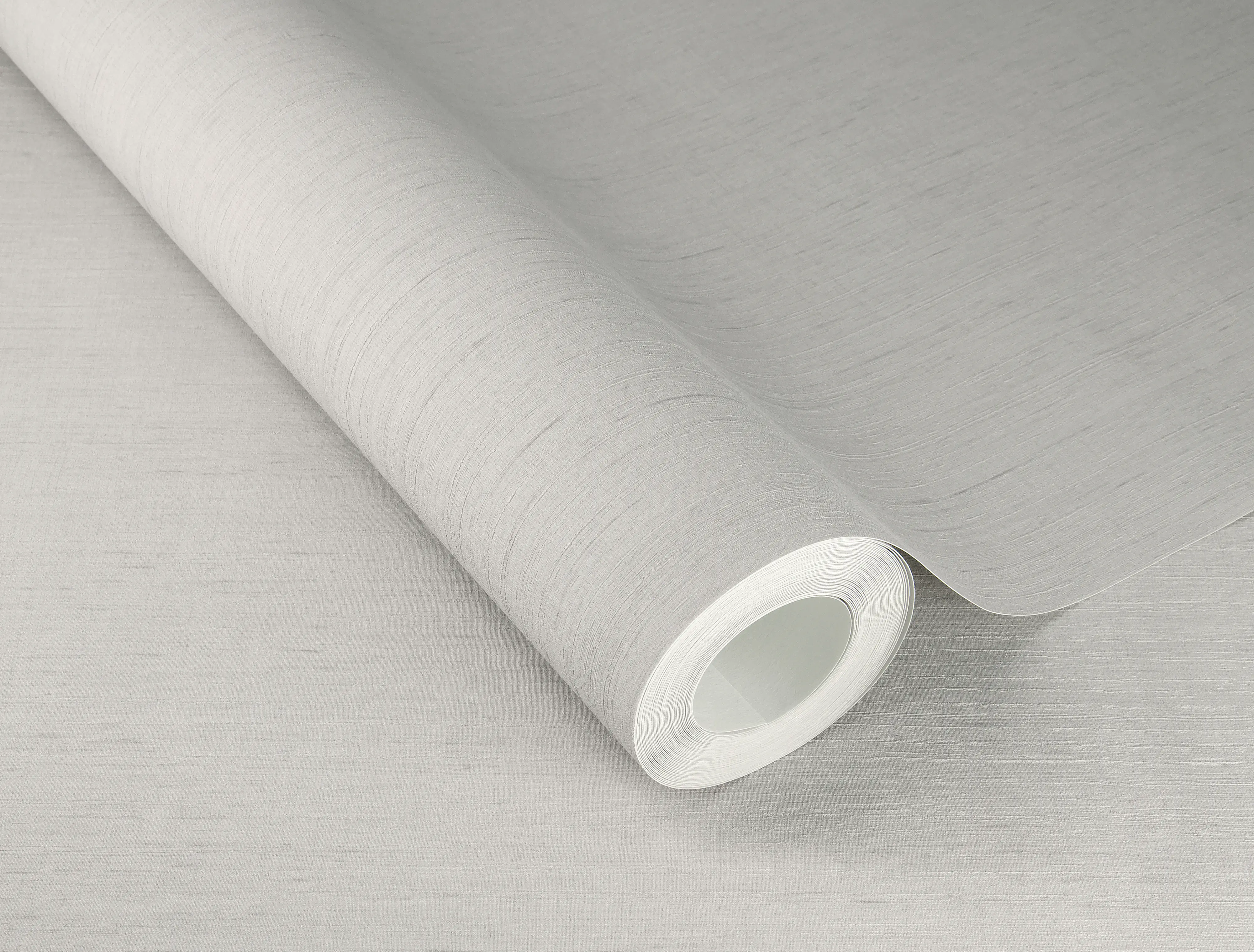 Rasch Vliestapete 746051 Grau-Hellgrau Uni 10,05 m x 0,53 m