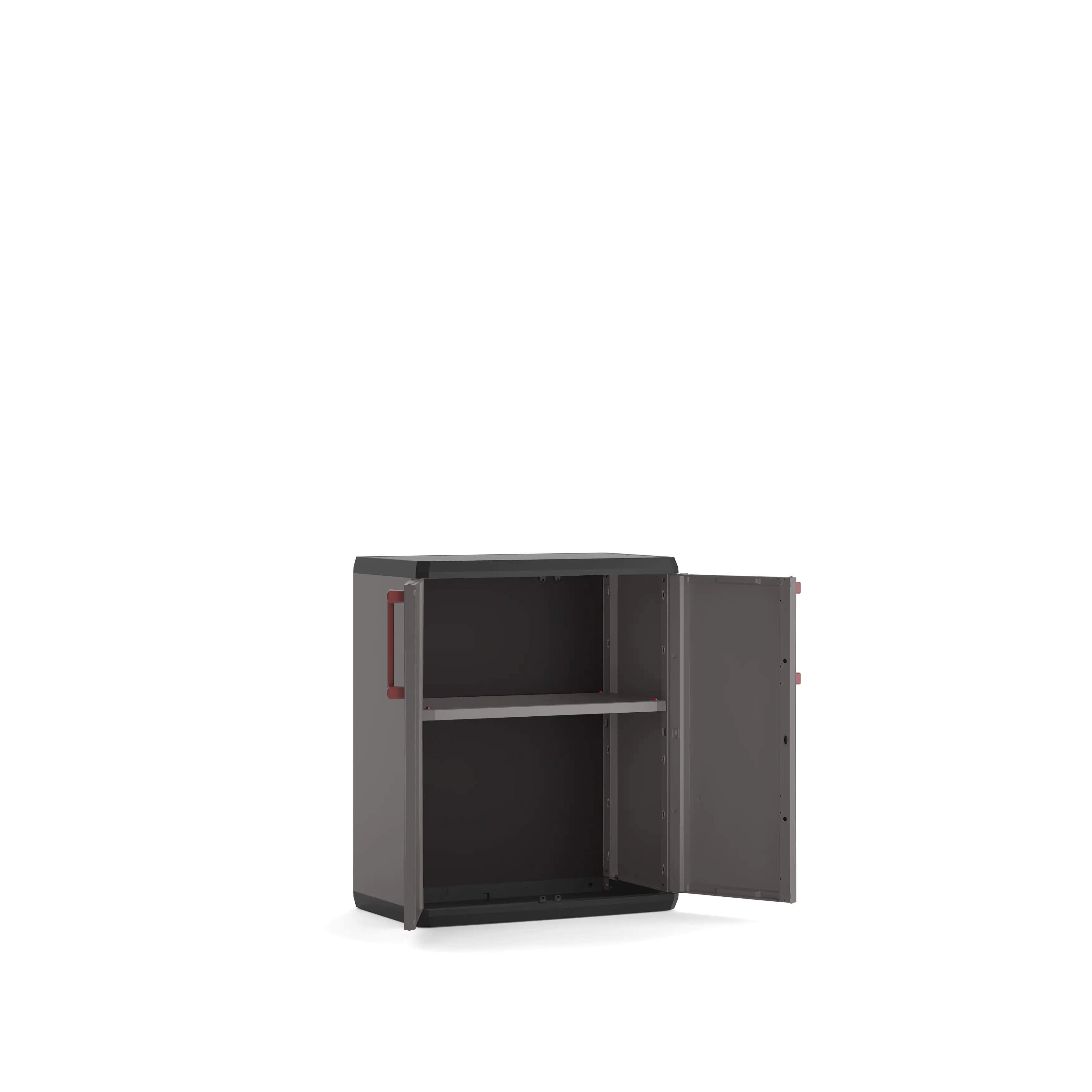 Keter Kunststoffschrank Quadra 166 x 68 x 39 und 83 x 68 x 39 cm Keter Kunststoffschrank Quadra 166 x 68 x 39 und 83 x 68 x 39 cm