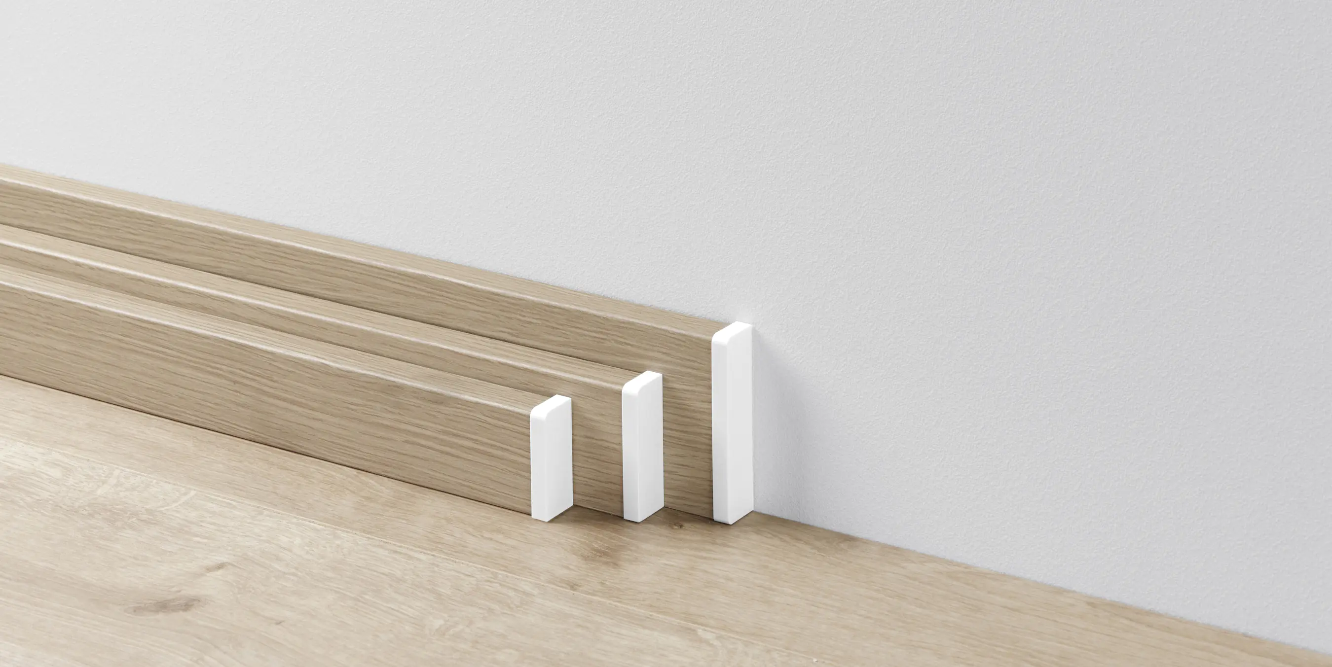 Parador Universal Abschlusskappen Typ 2 SL3 & SL18 weiß