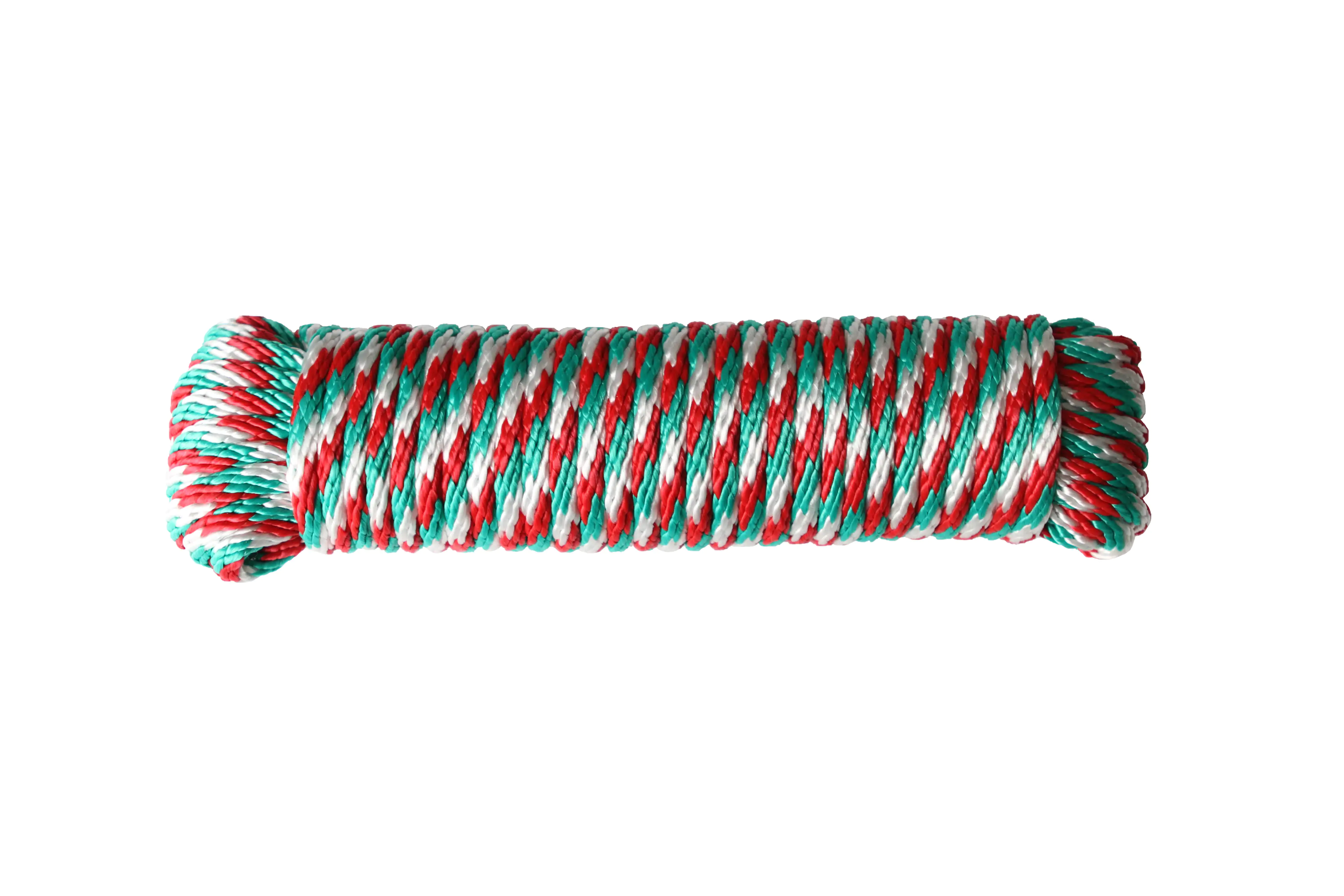TrendLine Seil Ø 6 mm x 15 m grün-weiß-rot
