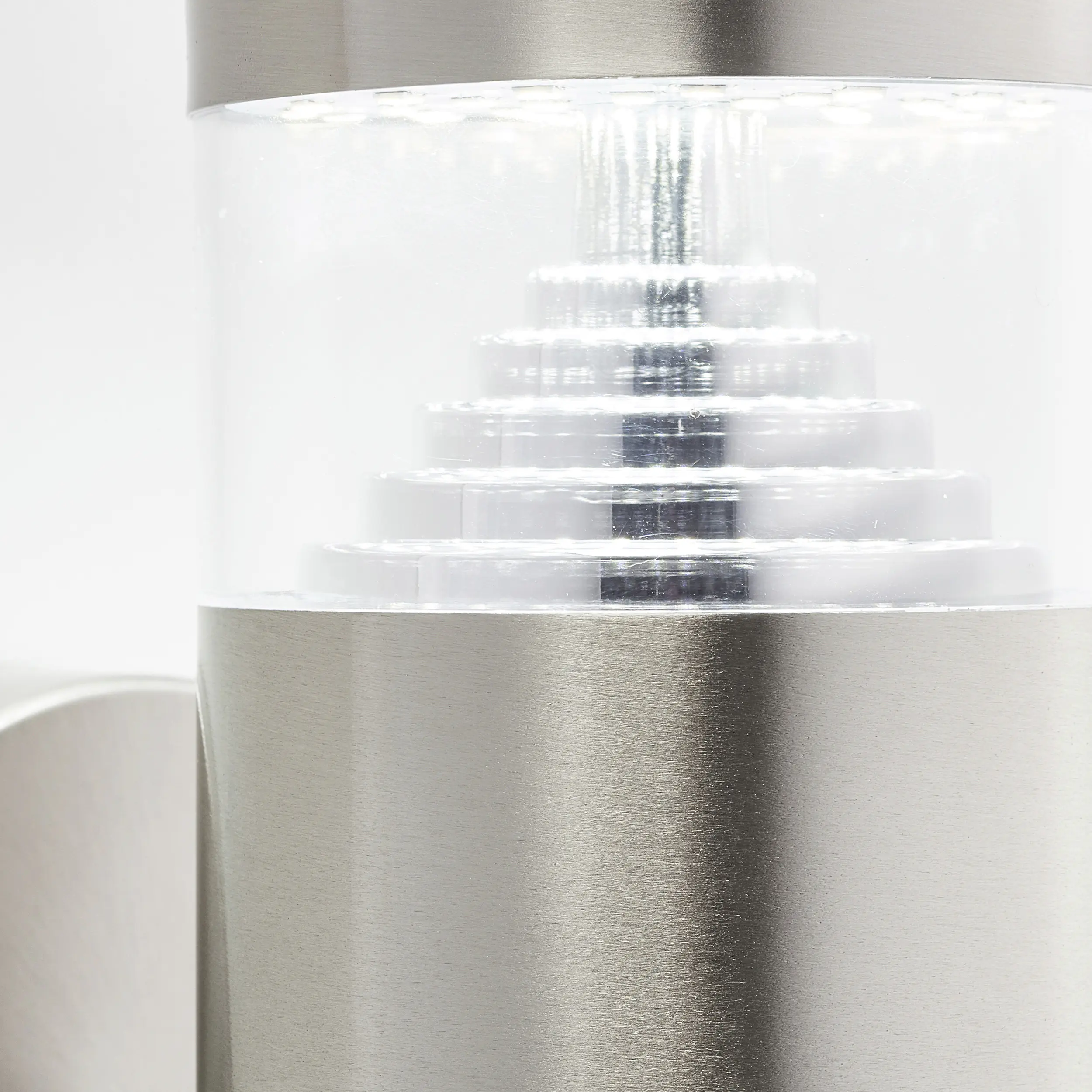 Brilliant LED Außen-Wandleuchte Avon edelstahl 15 x 7,5 cm 0,12 W, kw