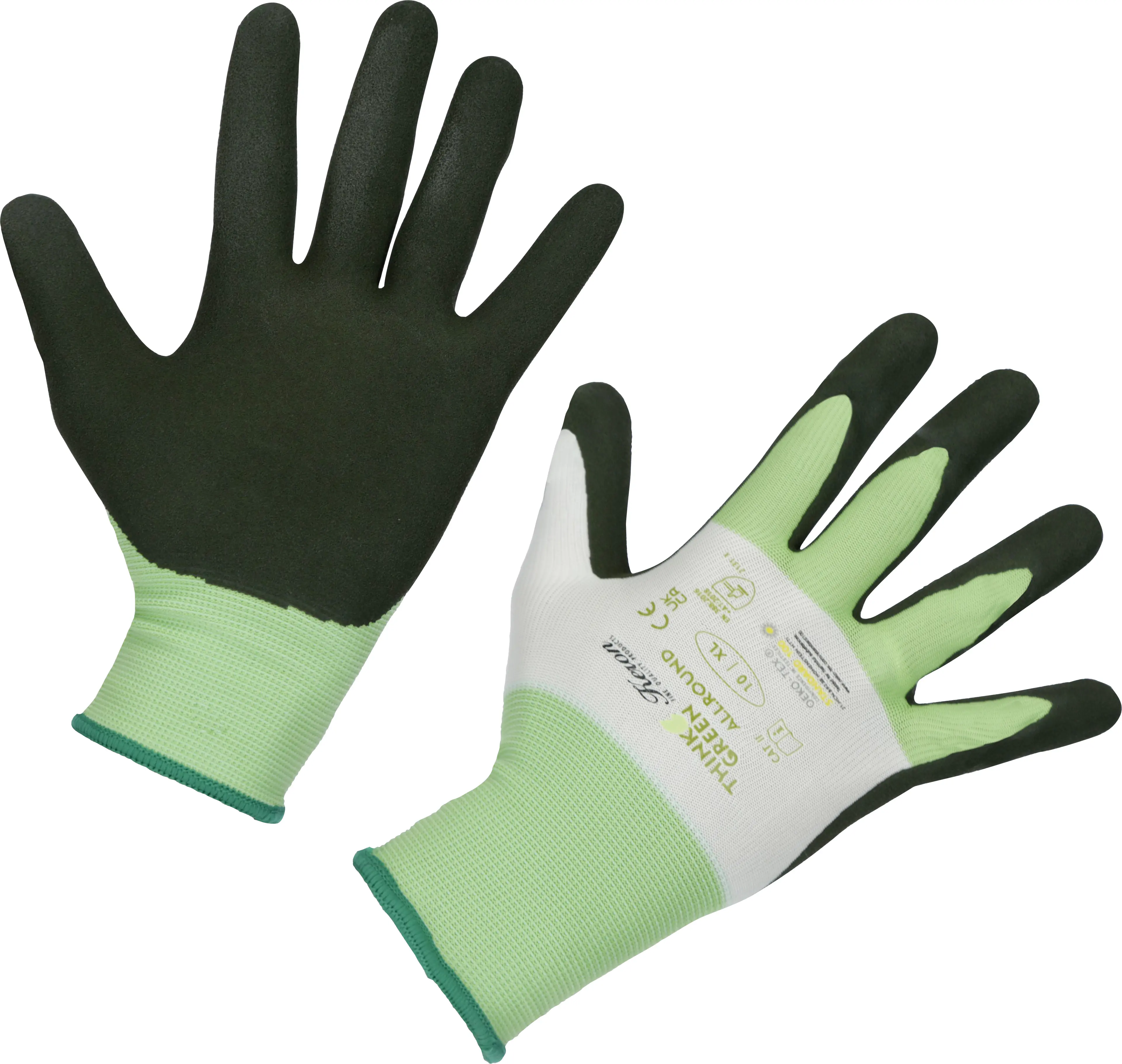 Freund Handschuh Allround grün-schwarz-weiß