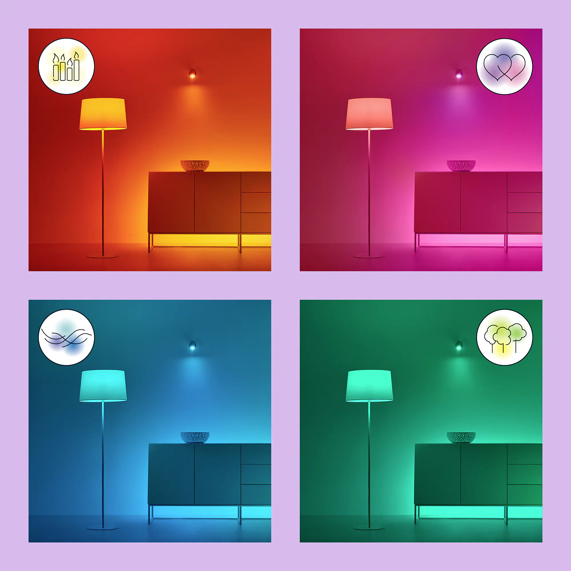 WiZ Fernbedienung WiZmote schwarz WiZ Connected