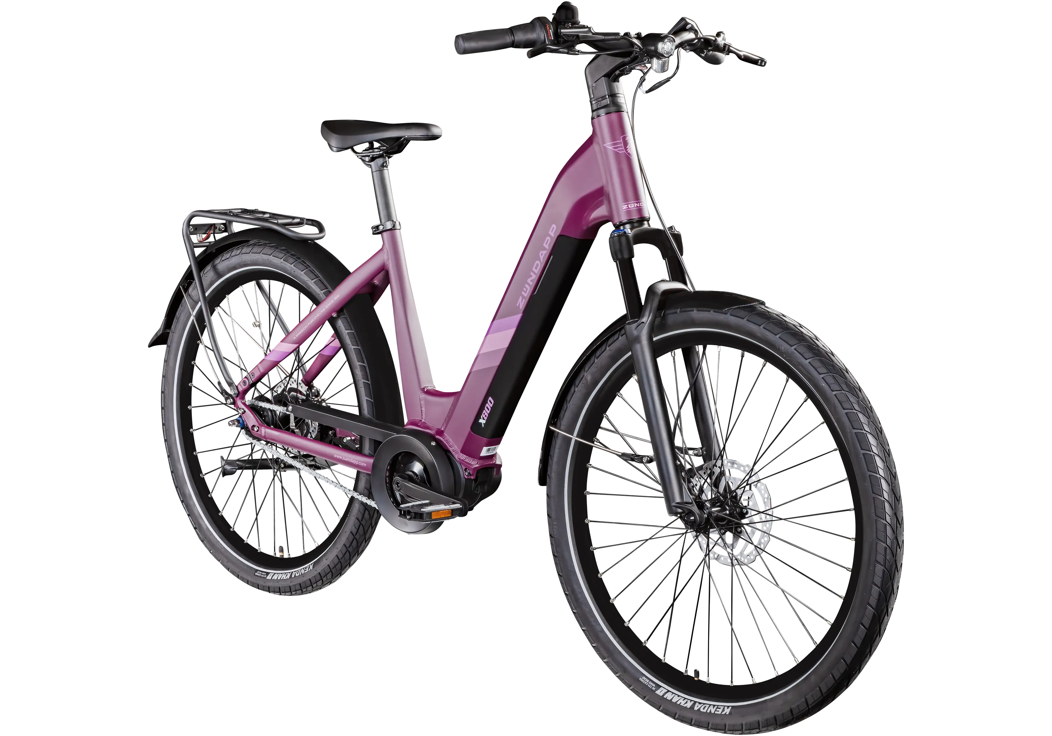Zündapp E-Bike City X800 27,5 Zoll 7-Gang 550 Wh purple violet