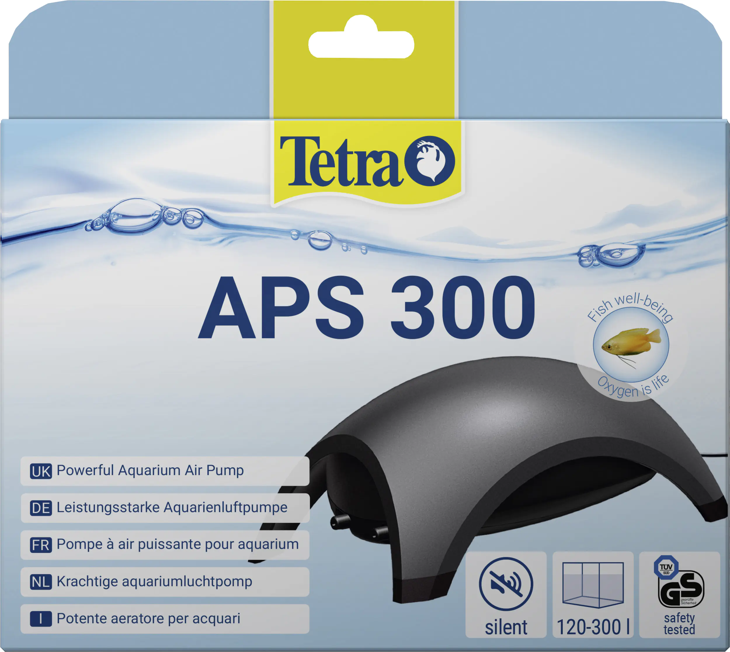 Tetra Aquarienluftpumpe APS 300 Edition Black Tetra Aquarienluftpumpe APS 300 Edition Black