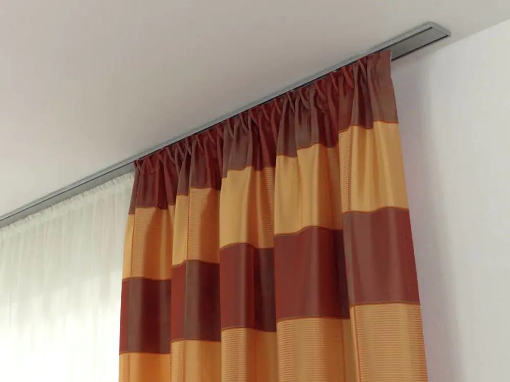 Gardinia Aluminium-Vorhangschiene 2-läufig, 250 cm