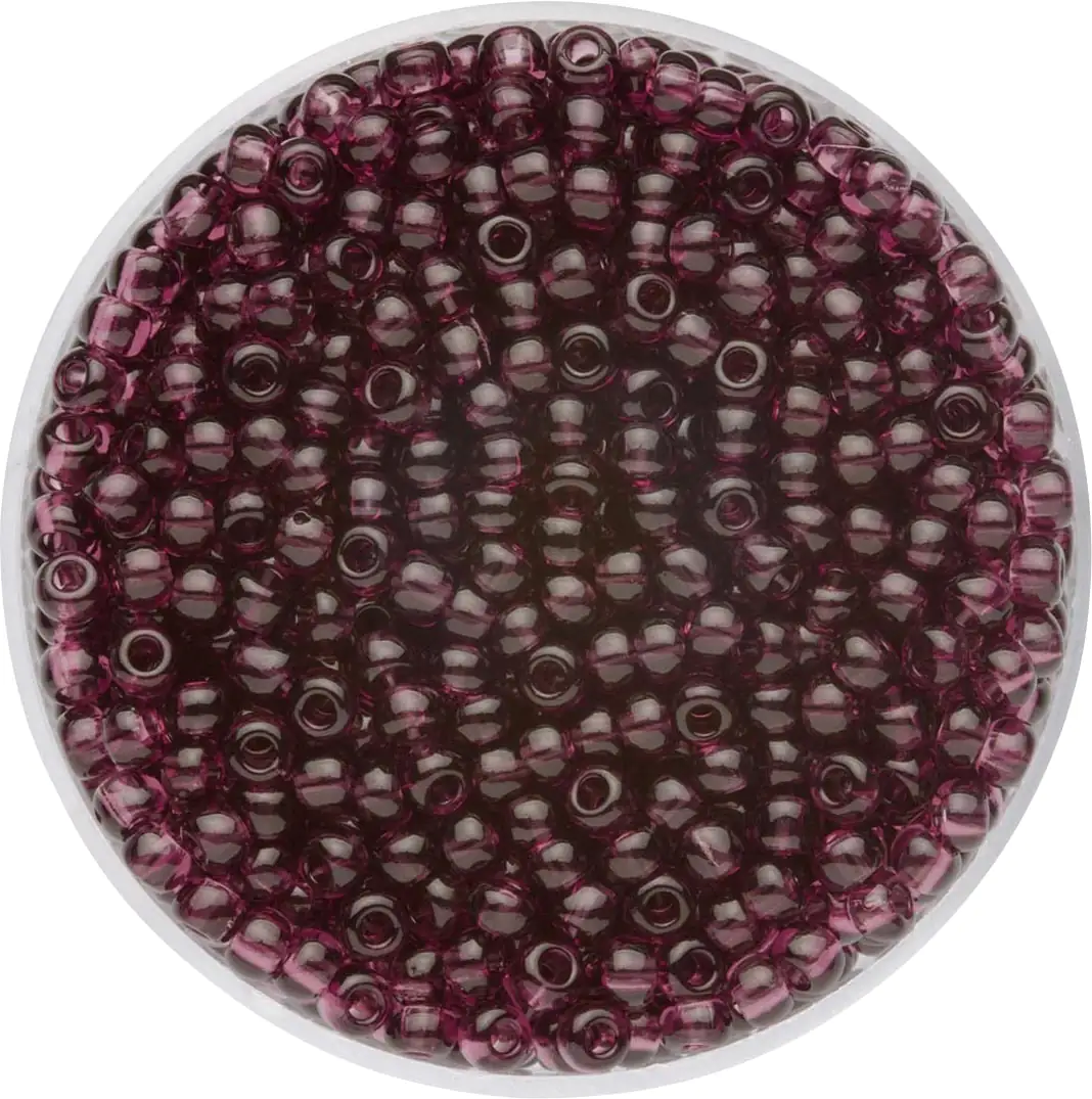 Glorex Rocailles Perlen 2,6 mm 17 g lila