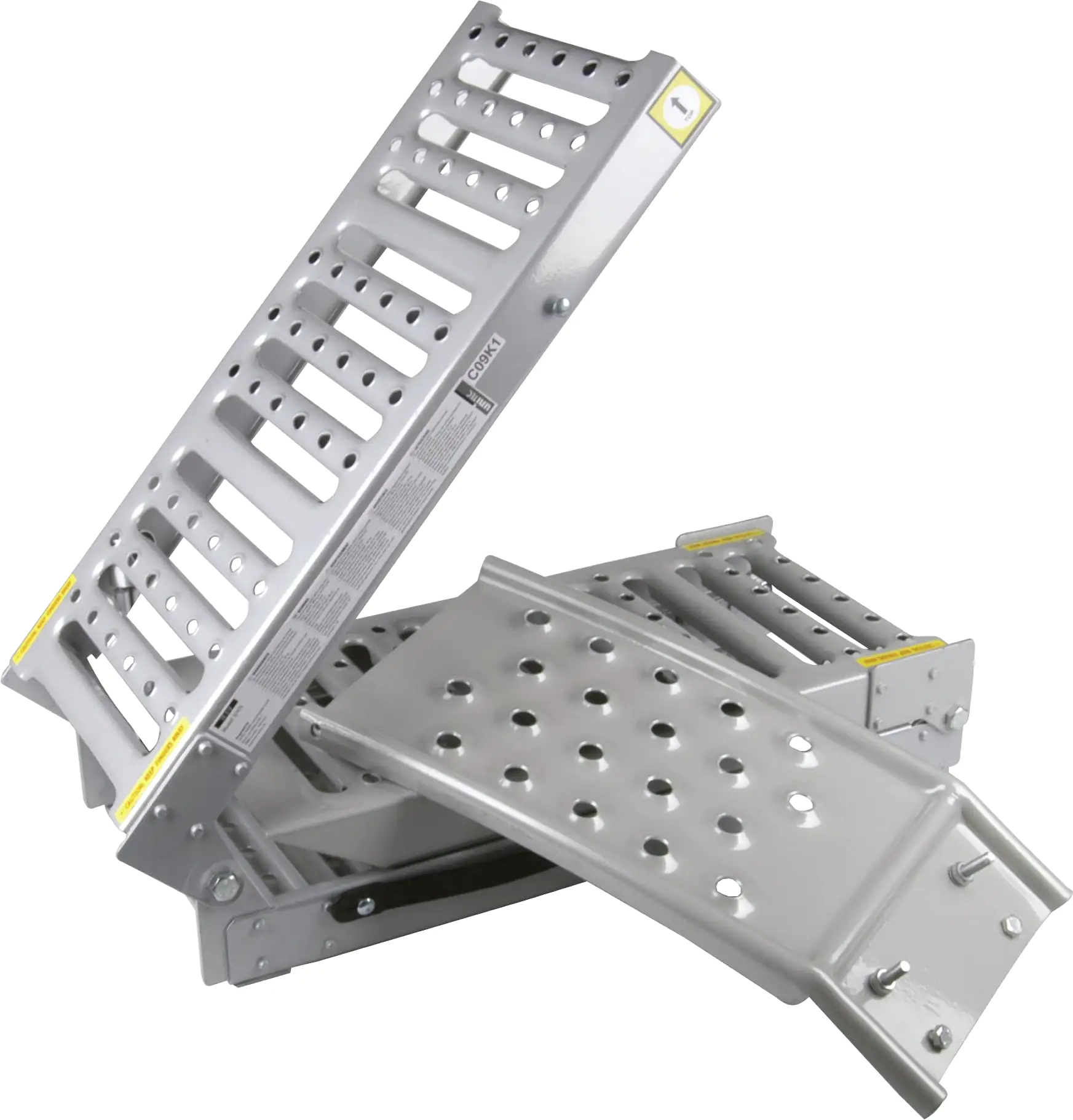 Unitec Auffahrrampe klappbar 200x25cm - 2 Stück Unitec Auffahrrampe klappbar 200x25cm - 2 Stück