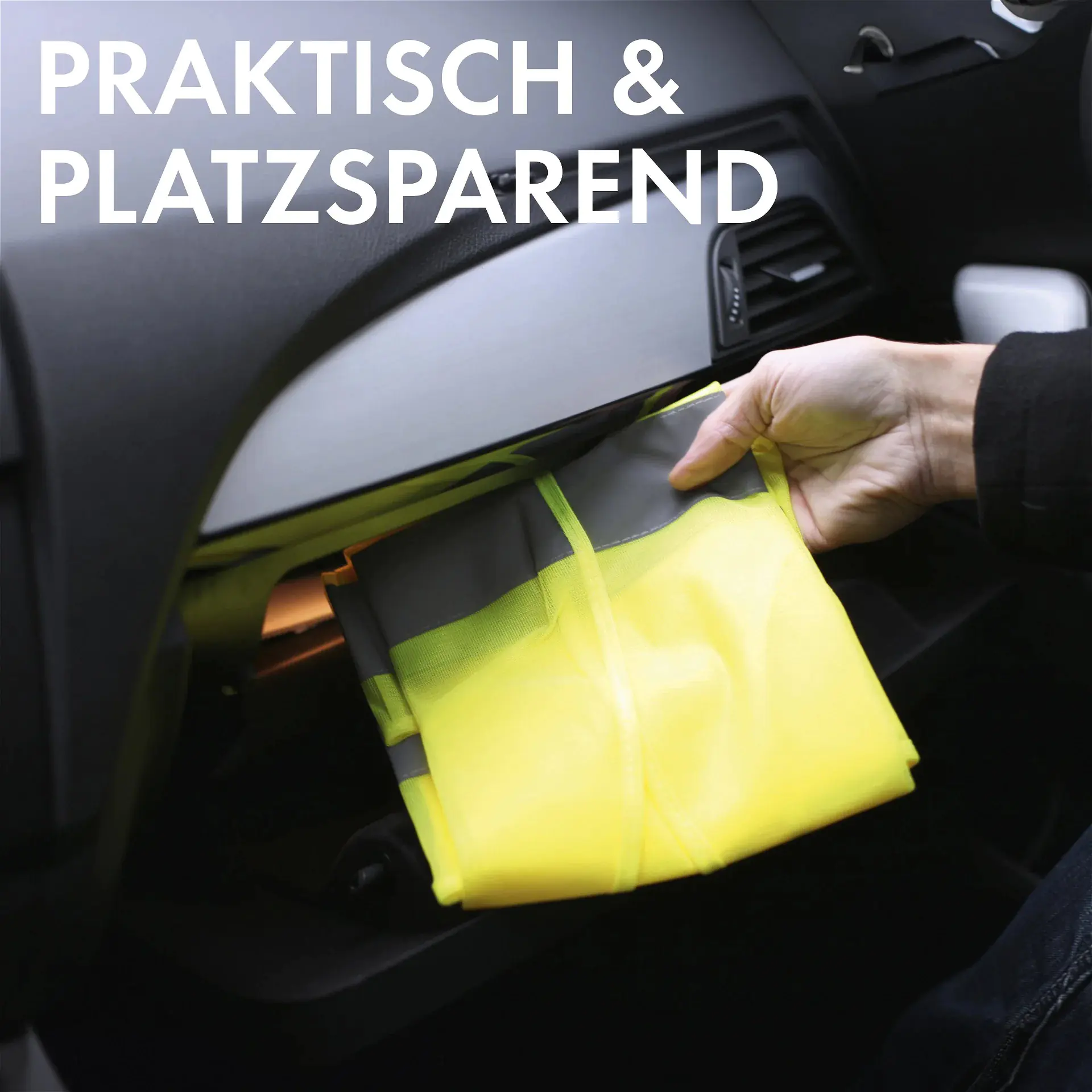 Walser Warnweste universal gelb für Erwachsene DIN EN ISO 20471 