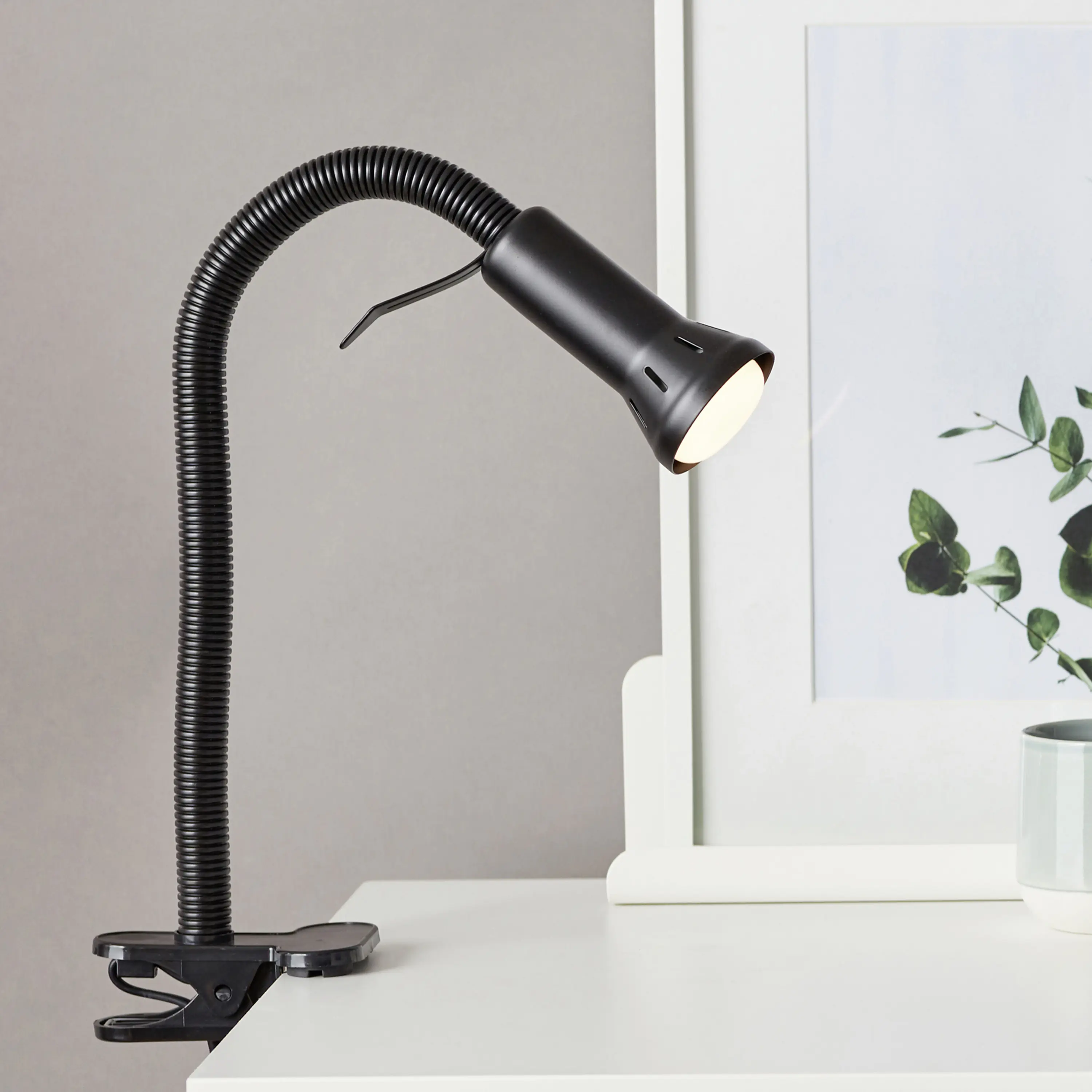 Brilliant Klemmleuchte Flex 52 x 6,2 cm E14, max. 40 W, mit Flexarm