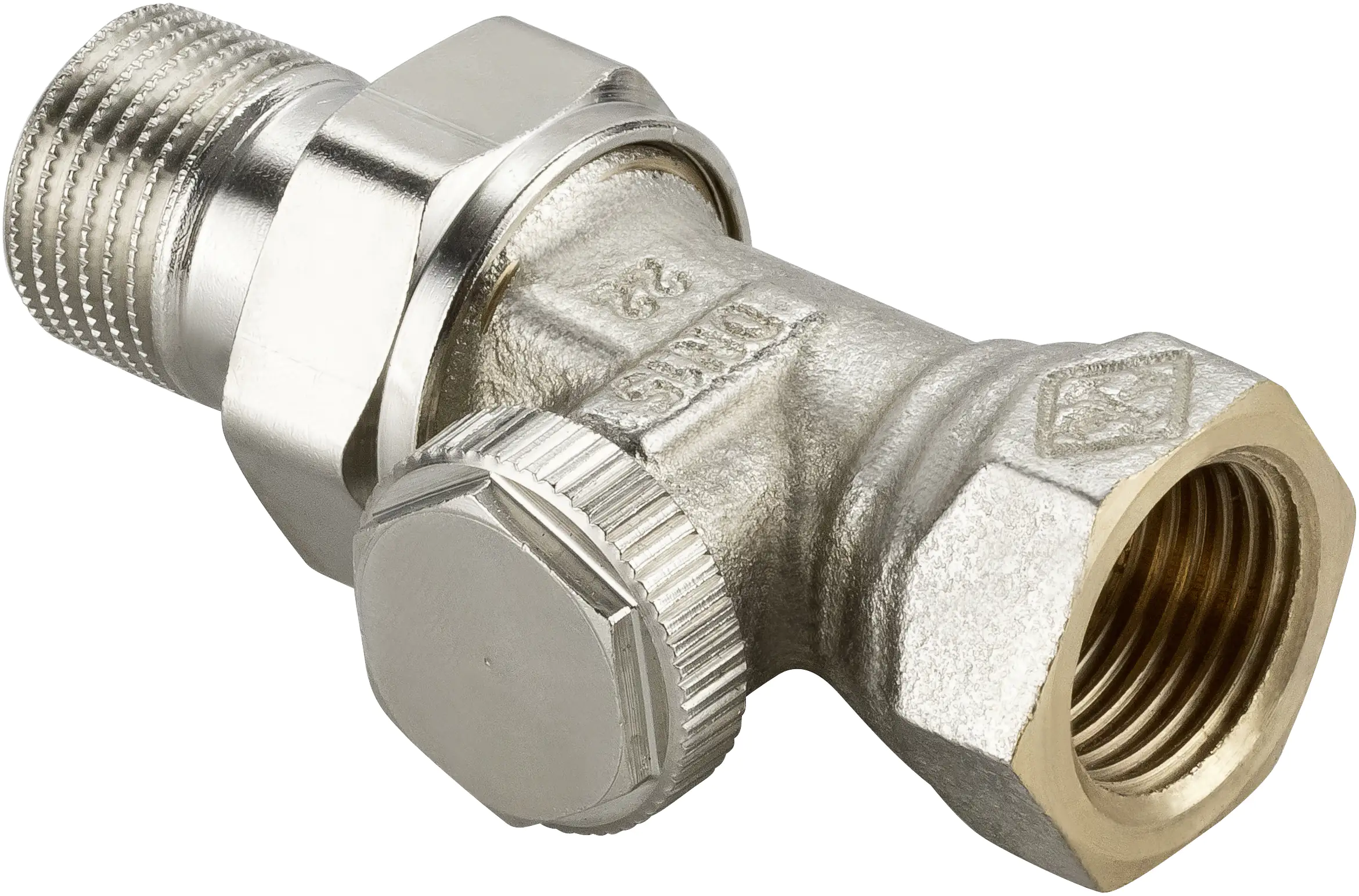 Rücklaufverschraubung 1/2" Durchgangsform