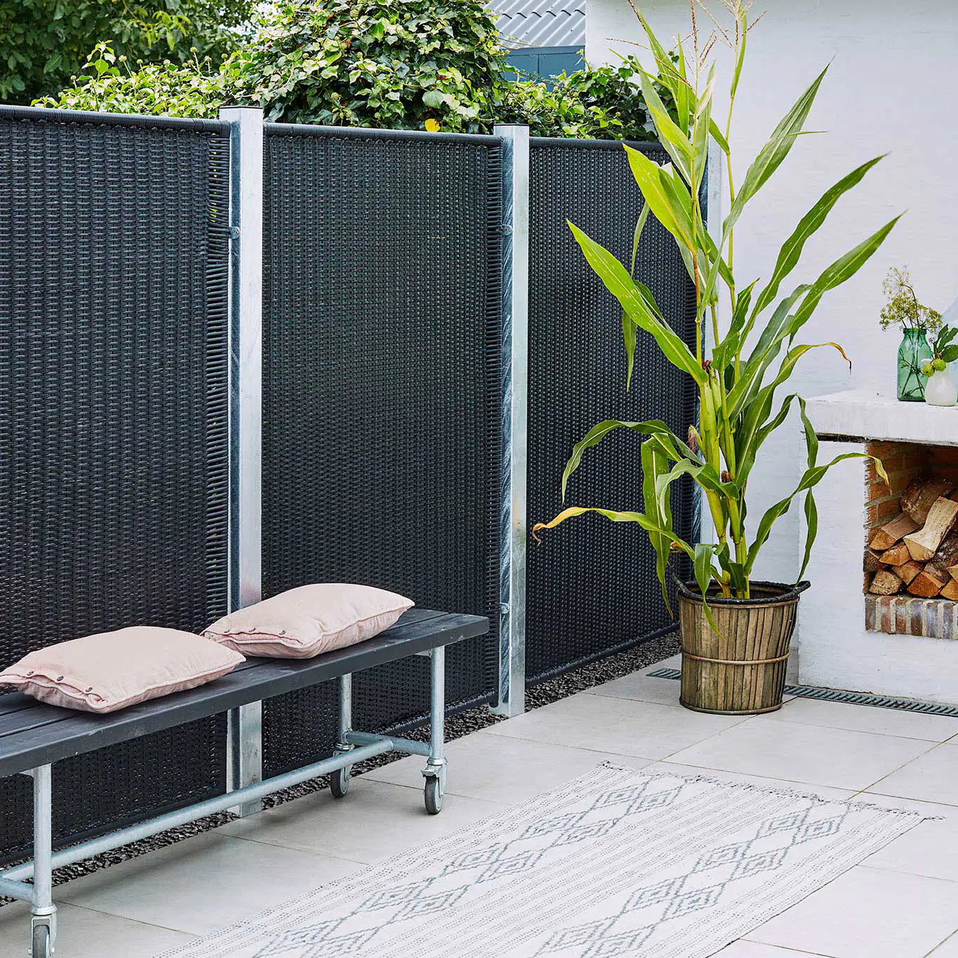 Plus Stahlpfosten 8 x 8 x 236 cm Feuerverzinkt