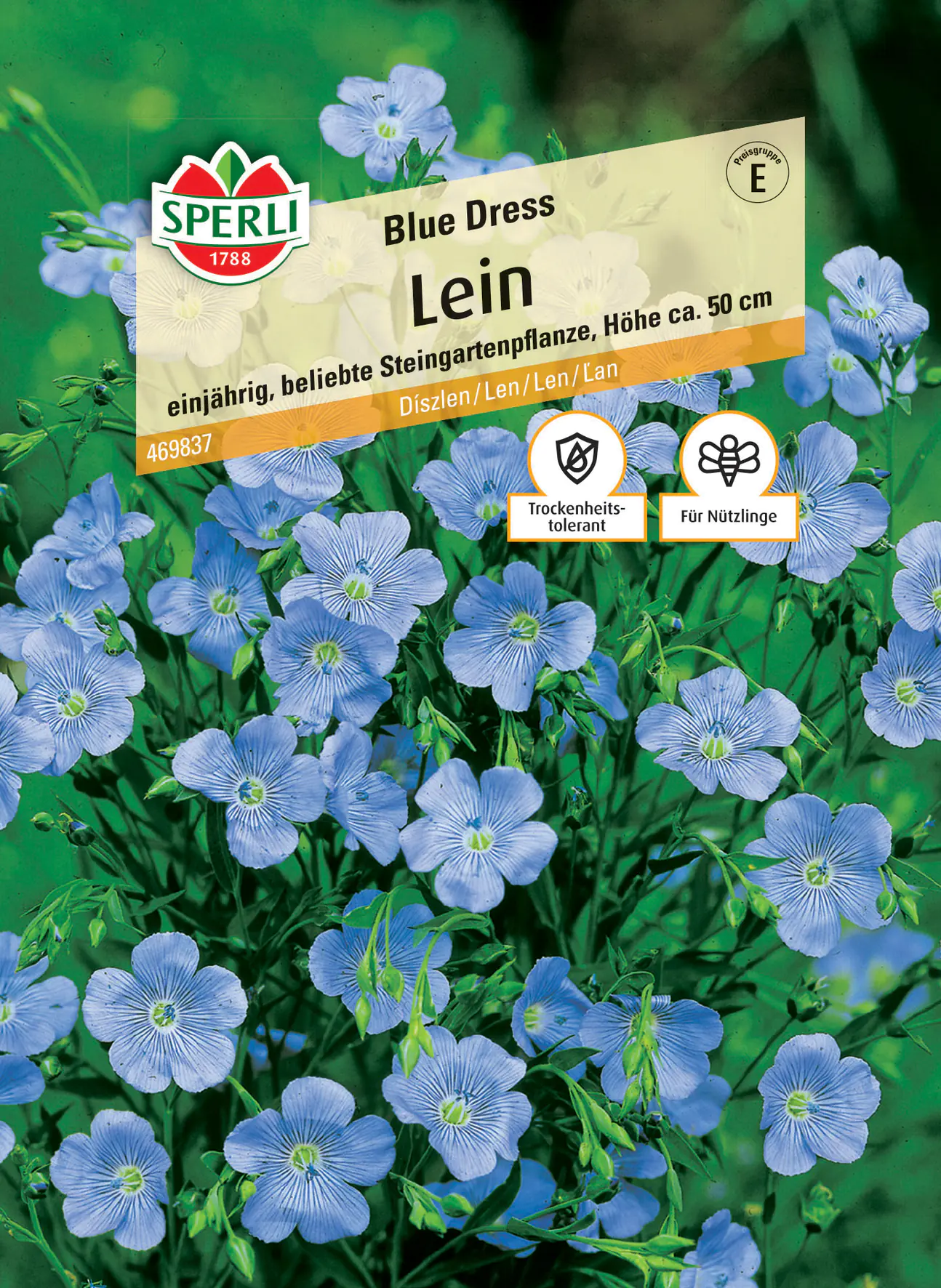 Sperli Lein Blue Dress