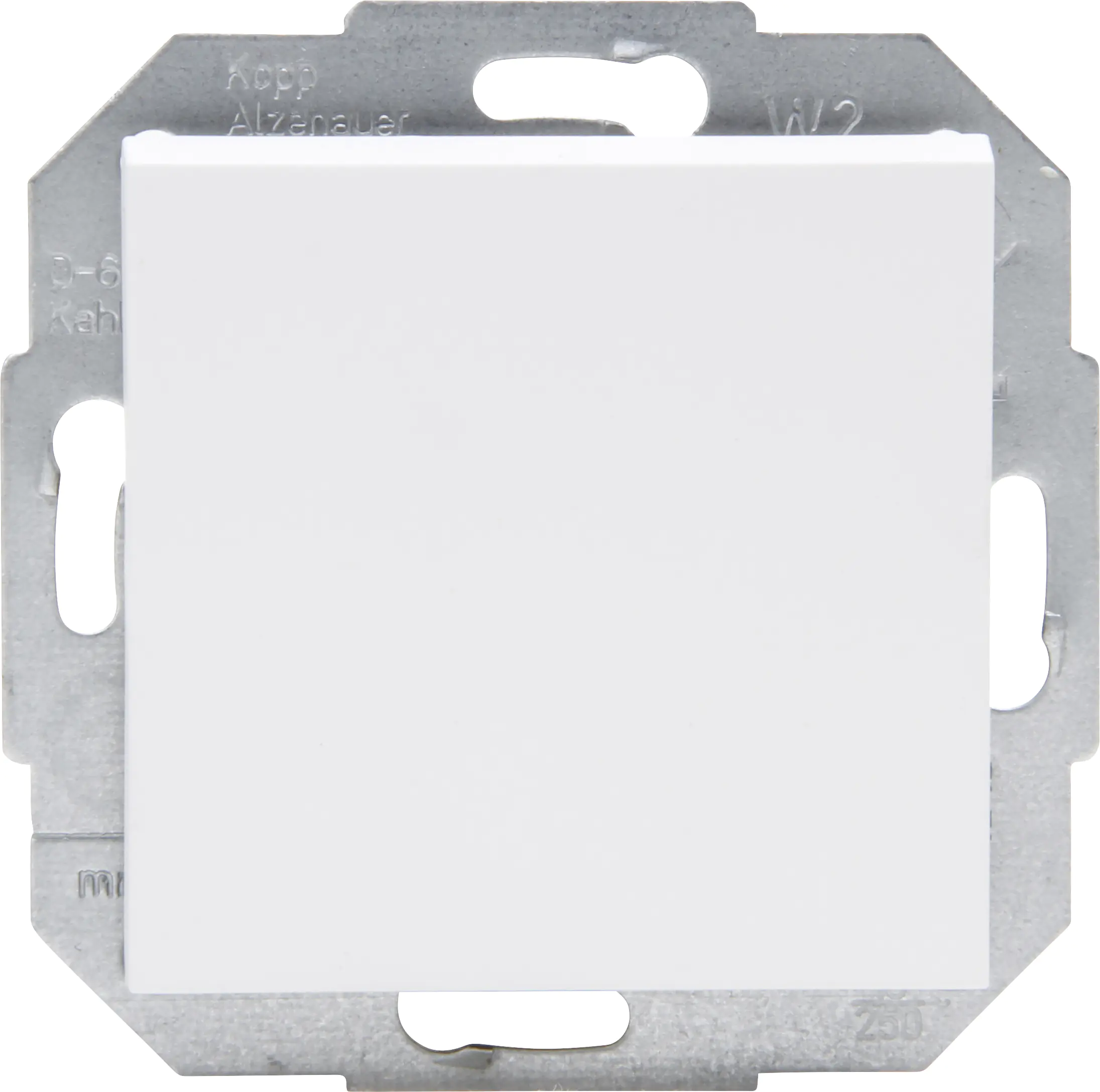 Kopp Kreuzschalter Athenis arktisweiß matt, 650750085 Kopp Kreuzschalter Athenis arktisweiß matt, 650750085