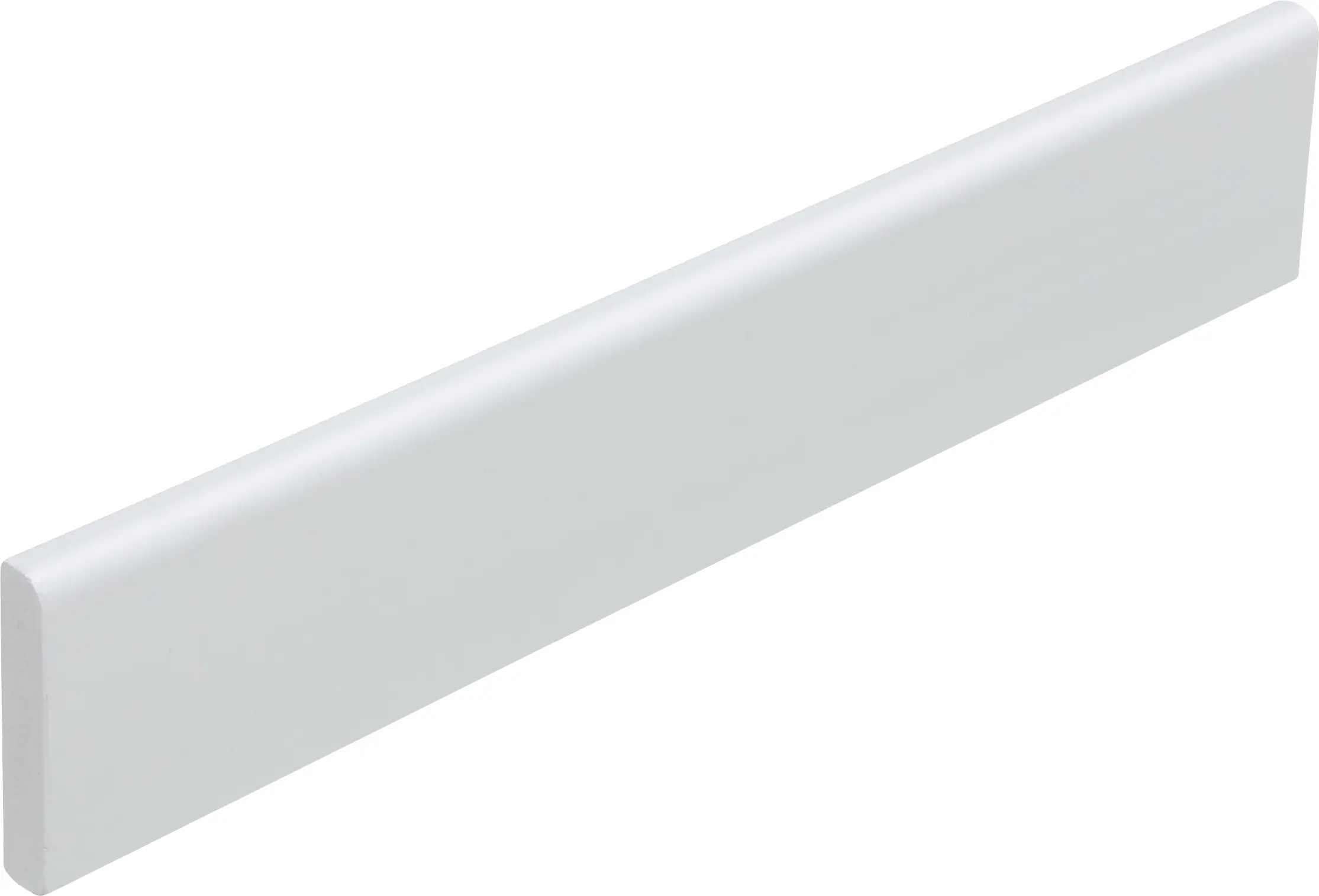 Primo Abschlussleiste 250 cm 43 x 7 mm weiß