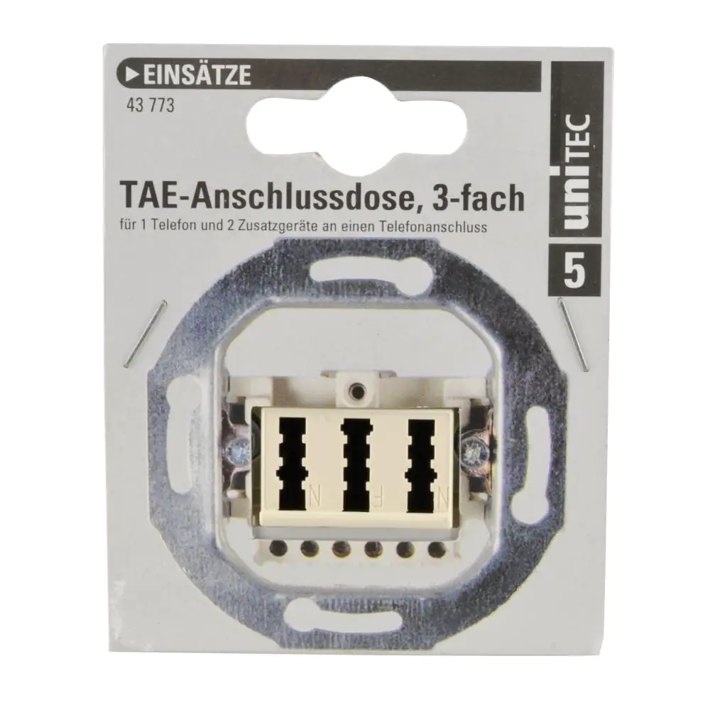 Unitec TAE-Einsatz UNITEC